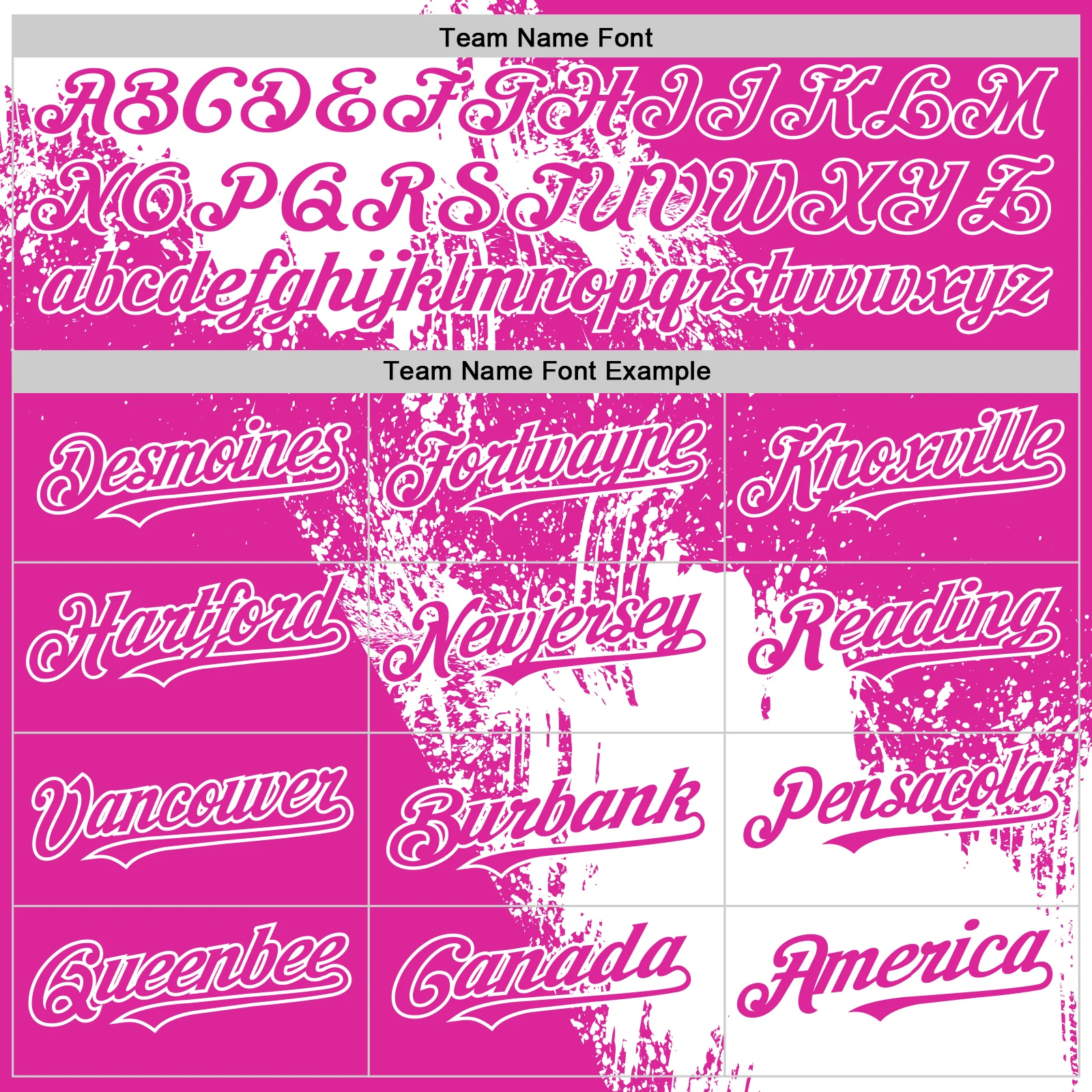 Custom White Deep Pink 3D Pattern Design Abstract Brush Stroke Authentic Baseball Jersey - Image 4