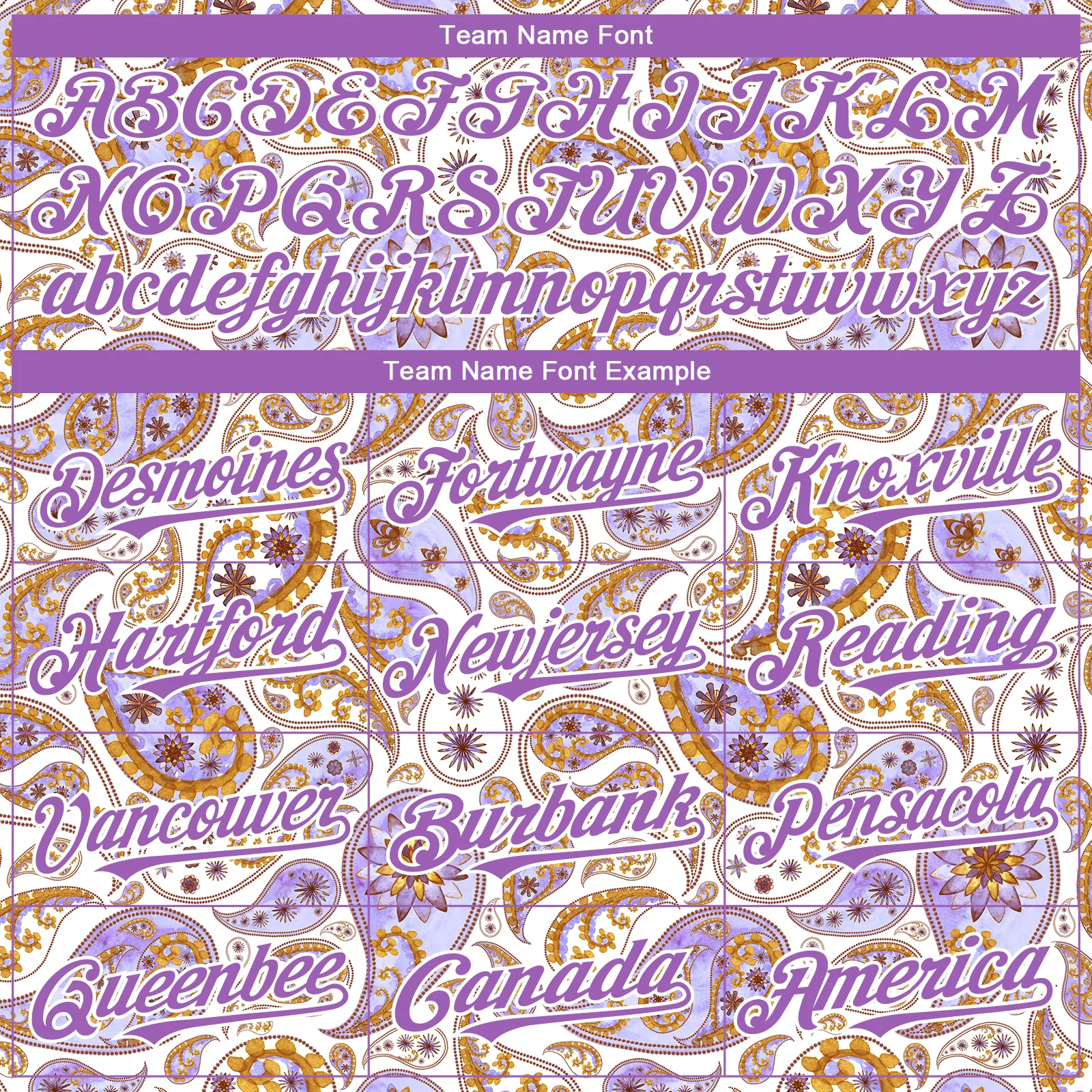 Custom White Medium Purple Rave Party Ethnic Paisley Bandana Authentic Baseball Jersey - Image 4