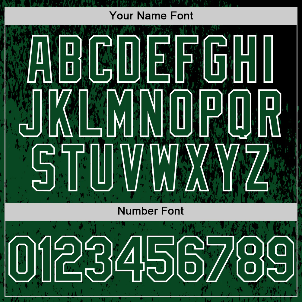 Custom Black Green-White Abstract Fragment Splatter Authentic Baseball Jersey - Image 5