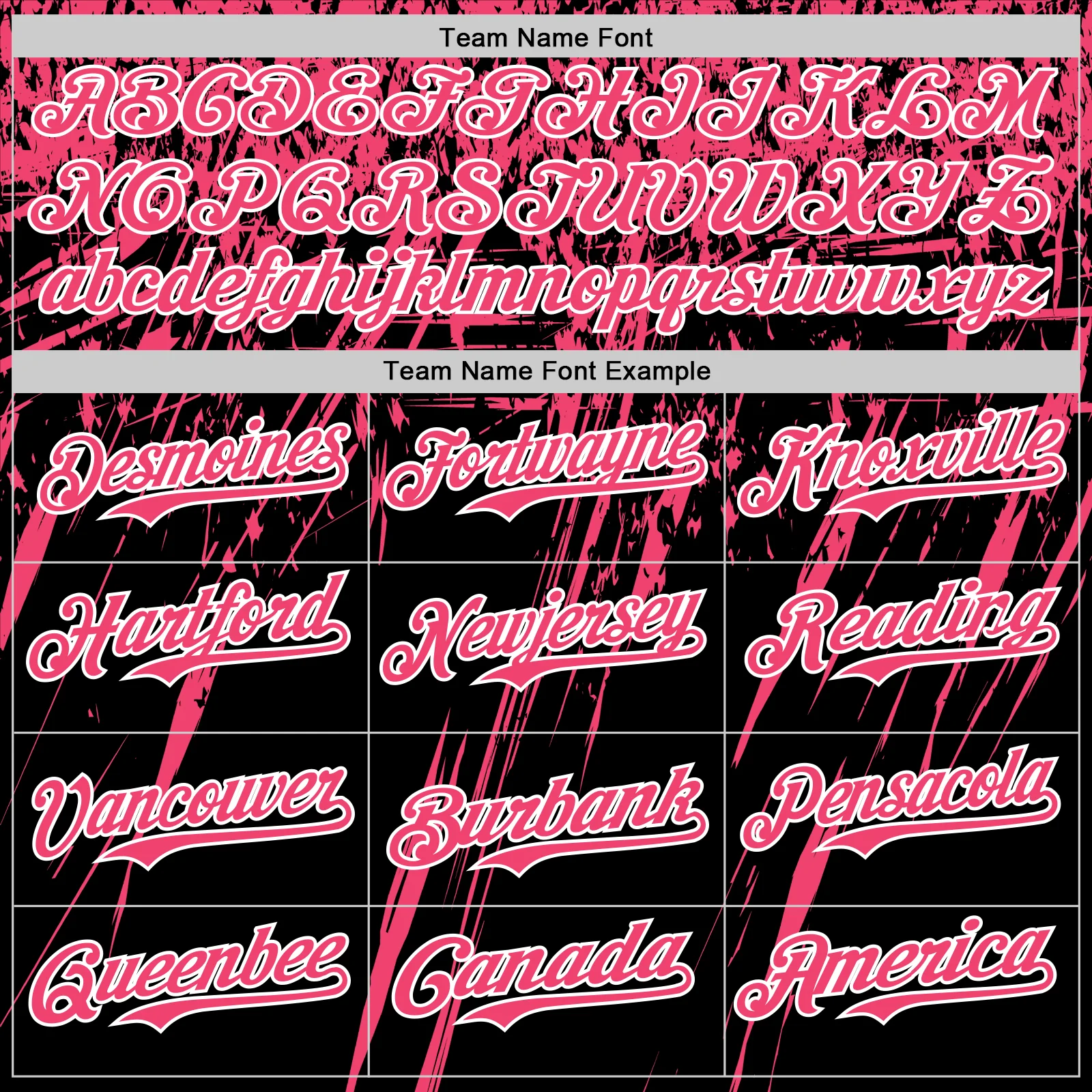 Custom Black Neon Pink-White Distressed Scratch Brush Stroke Authentic Baseball Jersey - Image 4