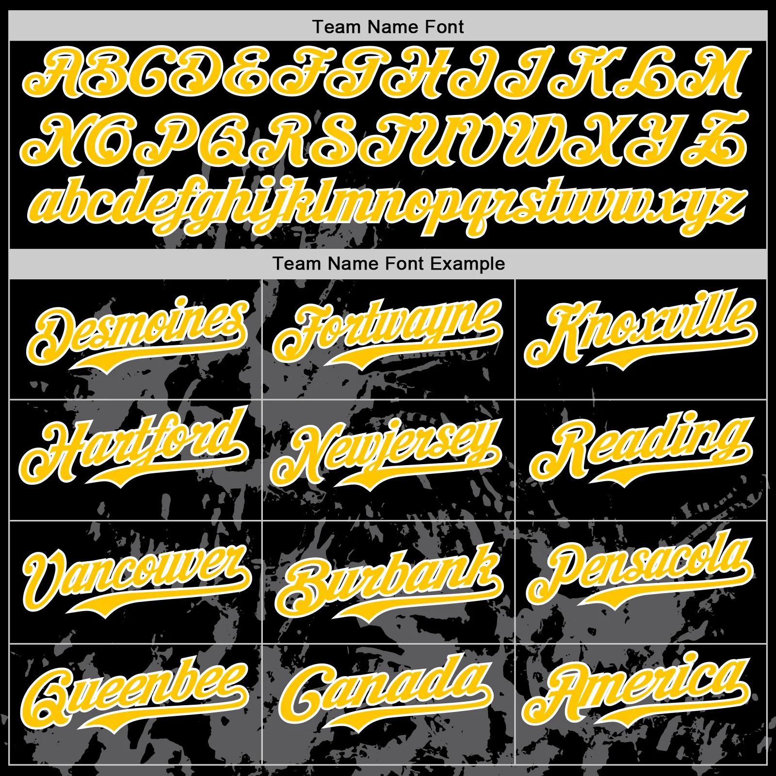 Custom Black Yellow White-Gray Splatter Authentic Baseball Jersey - Image 4