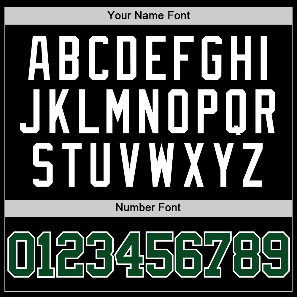 Custom Black Green-White Authentic Basketball Jersey - Image 3