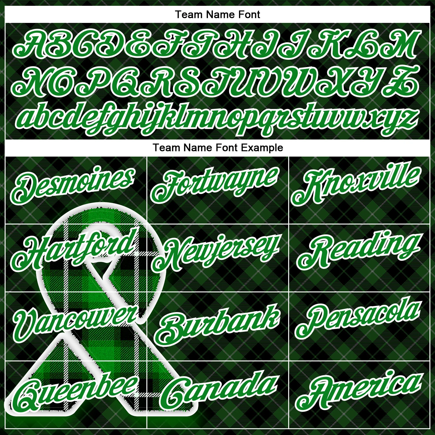 Custom Black Grass Green-White 3D Pattern Design Green Ribbon Liver Cancer Plaid Performance Polo Shirt - Image 4