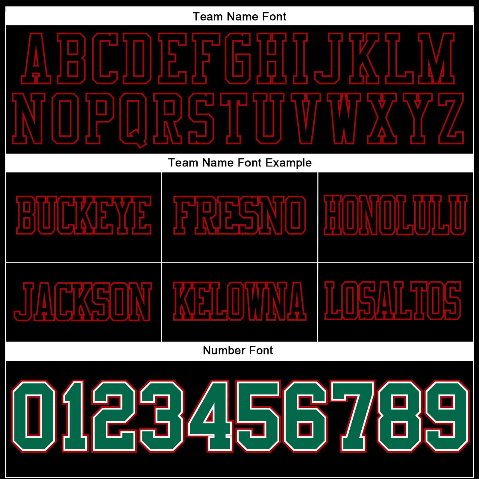 Custom Black Kelly Green White-Red Authentic Football Jersey - Image 4
