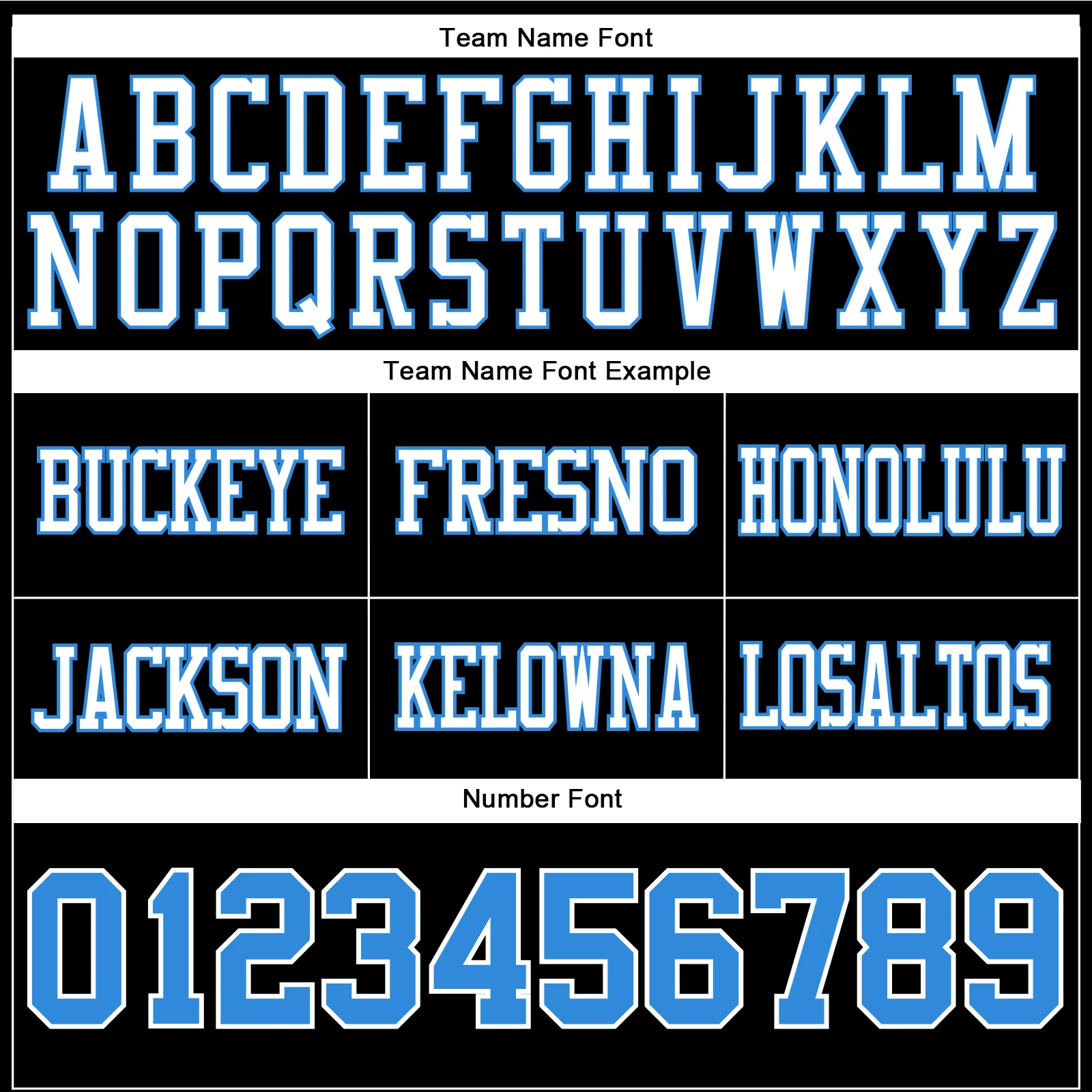 Custom Black Powder Blue-White Authentic Football Jersey - Image 4