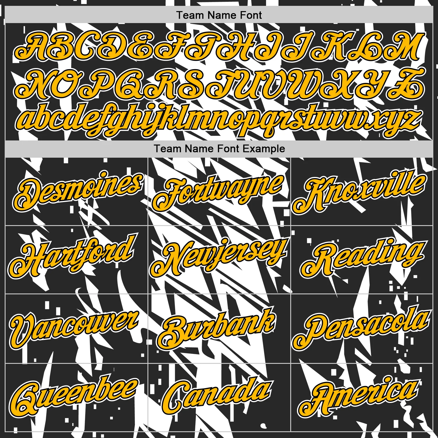 Custom Black Gold-White 3D Esports Performance T-Shirt - Image 3