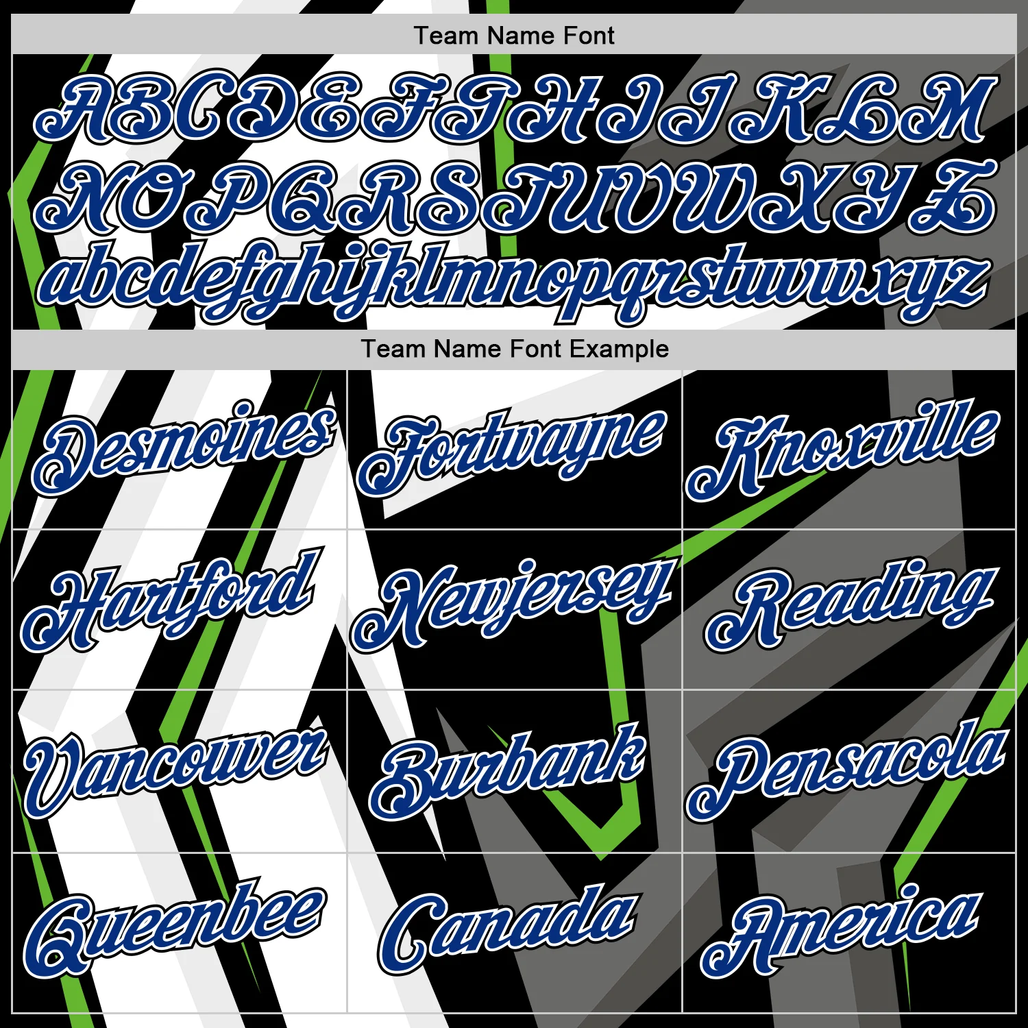 Custom Black Royal-White 3D Esports Performance T-Shirt - Image 3