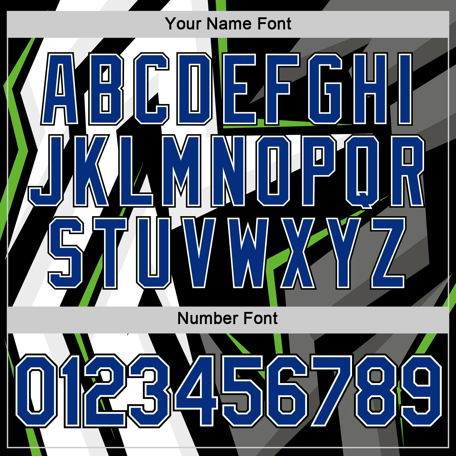 Custom Black Royal-White 3D Esports Performance T-Shirt - Image 4
