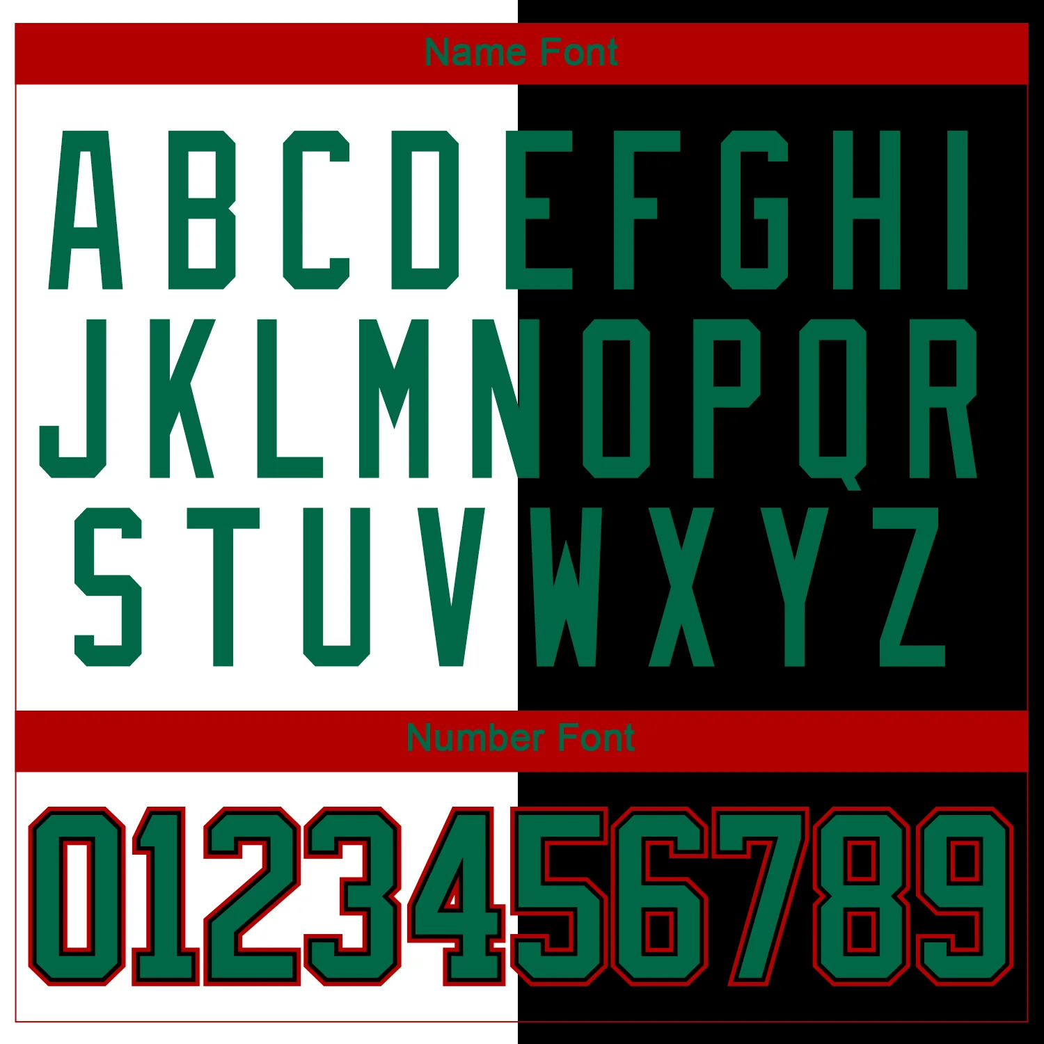 Custom Black Kelly Green White-Red Split Fashion Hockey Lace Neck Jersey - Image 7