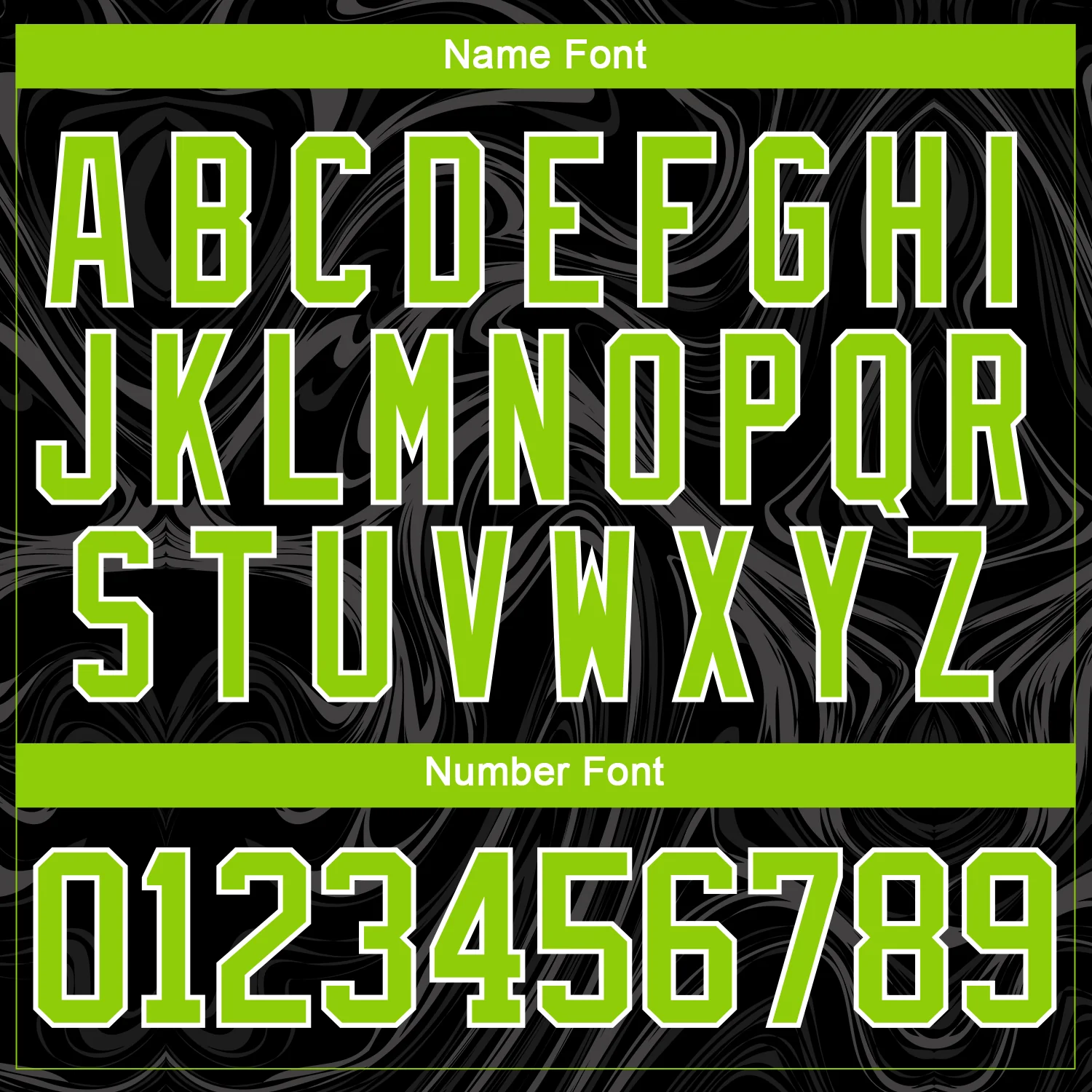Custom Black Neon Green-White 3D Splash Art Hockey Lace Neck Jersey - Image 7