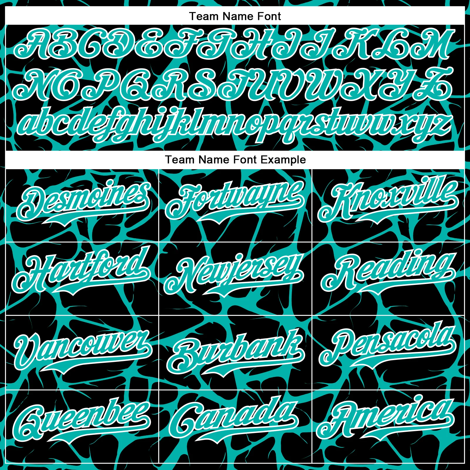 Custom Black Aqua-White Abstract Network Bomber Full-Snap Varsity Letterman Hoodie Jacket - Image 5