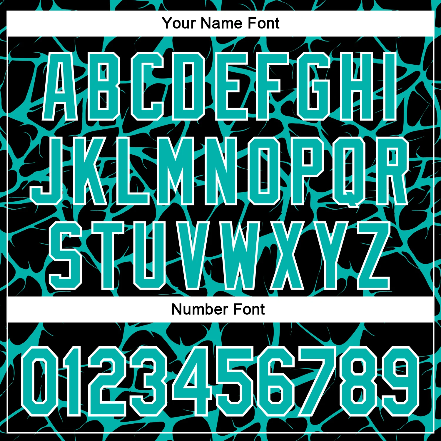 Custom Black Aqua-White Abstract Network Bomber Full-Snap Varsity Letterman Hoodie Jacket - Image 6