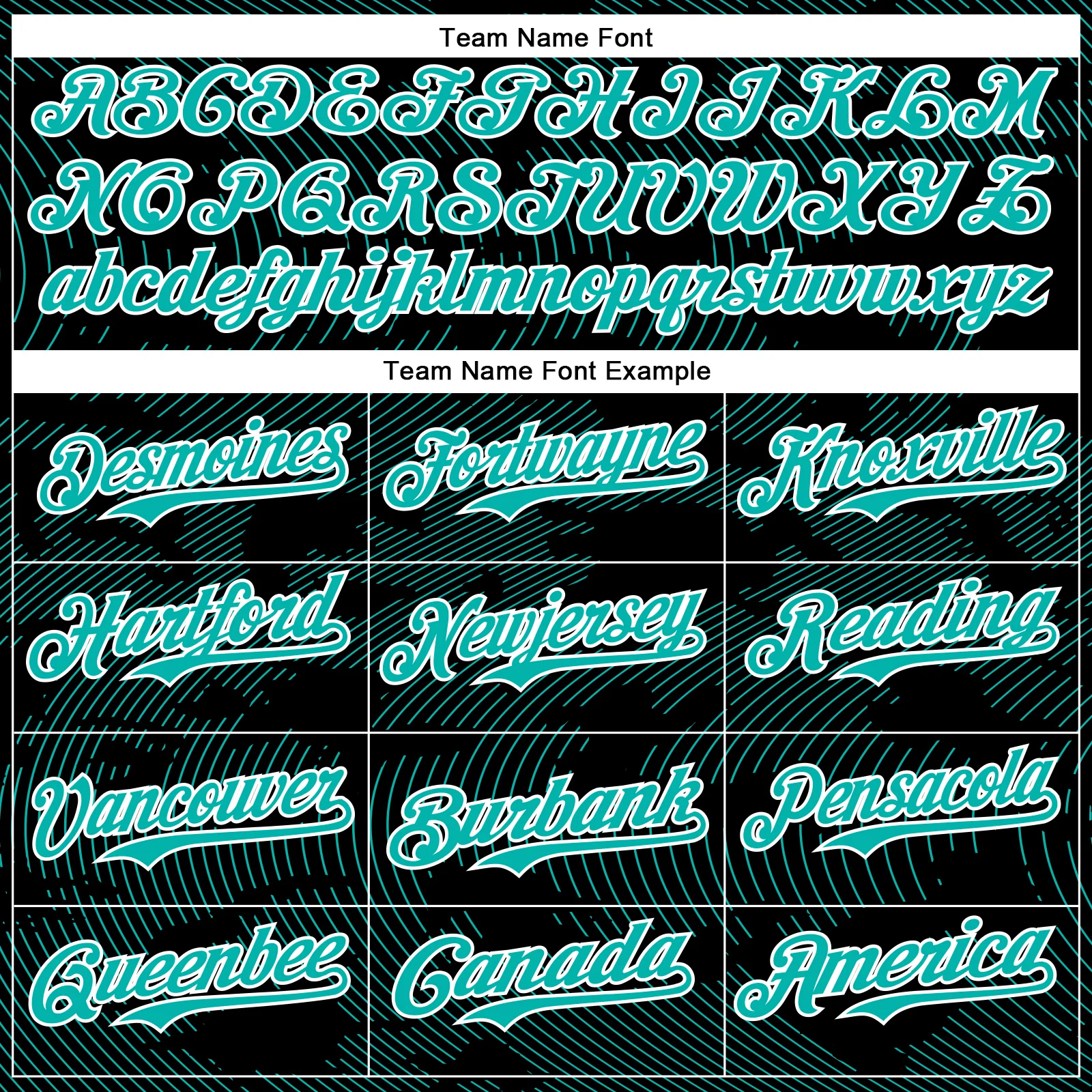 Custom Black Aqua-White Curve Lines Bomber Full-Snap Varsity Letterman Hoodie Jacket - Image 5