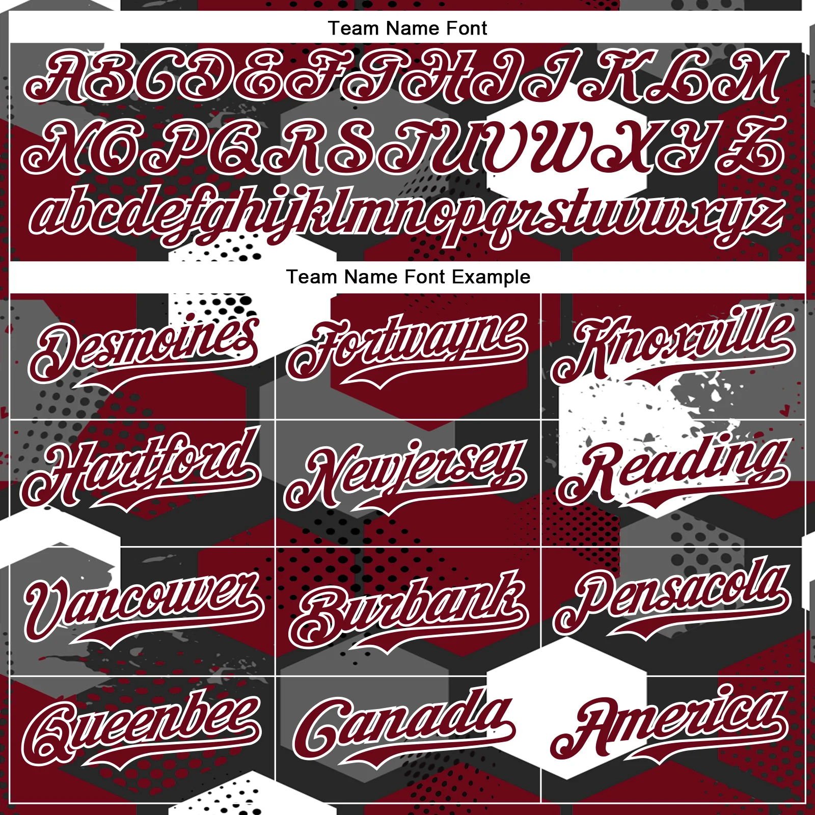 Custom Black Crimson-White Geometric Shape Bomber Full-Snap Varsity Letterman Hoodie Jacket - Image 5