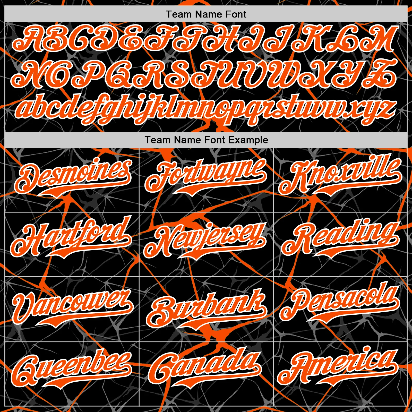 Custom Black Orange-White Abstract Network 3D Pattern Design Bomber Full-Snap Varsity Letterman Hoodie Jacket - Image 5