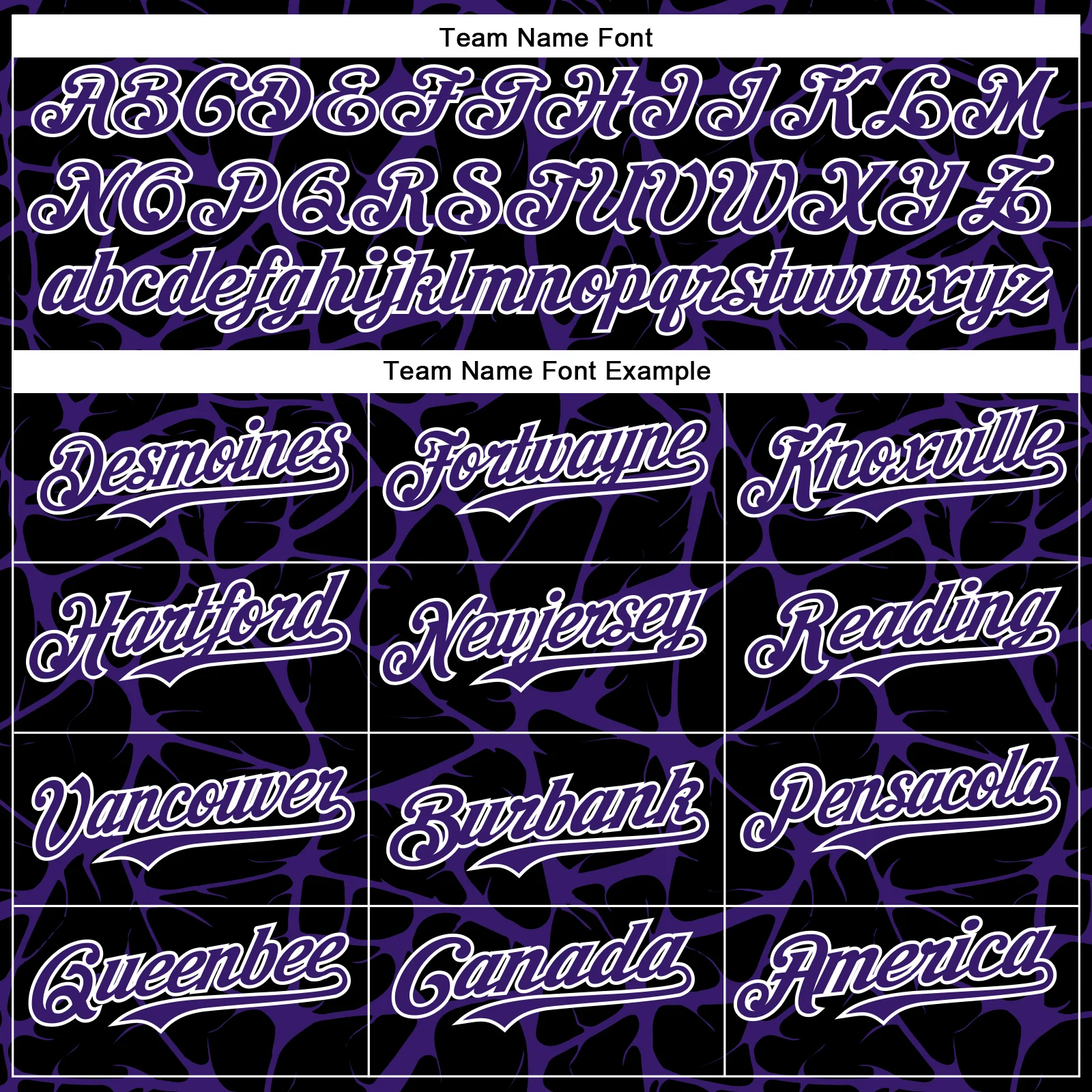 Custom Black Purple-White Abstract Network Bomber Full-Snap Varsity Letterman Hoodie Jacket - Image 5