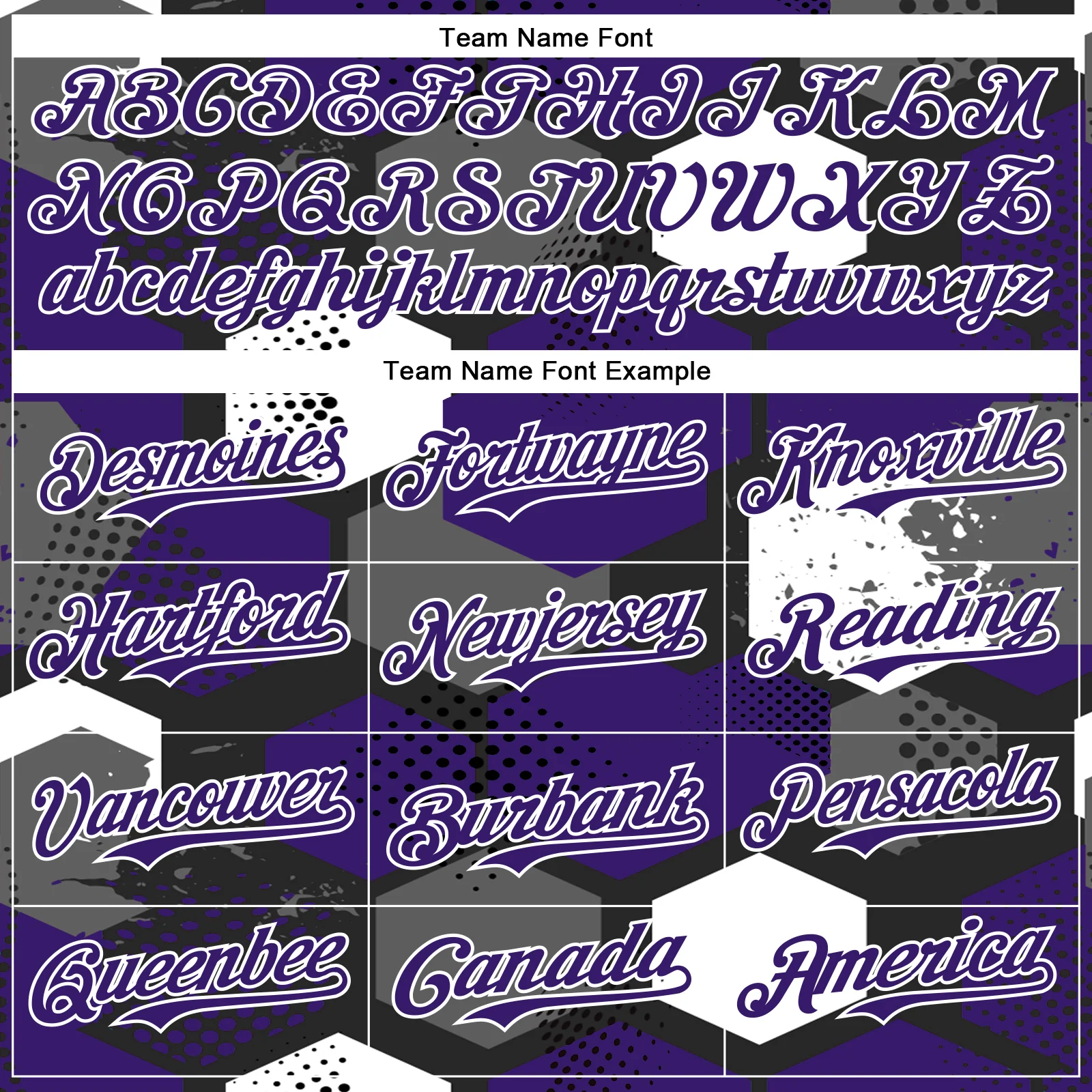 Custom Black Purple-White Geometric Shape Bomber Full-Snap Varsity Letterman Hoodie Jacket - Image 5