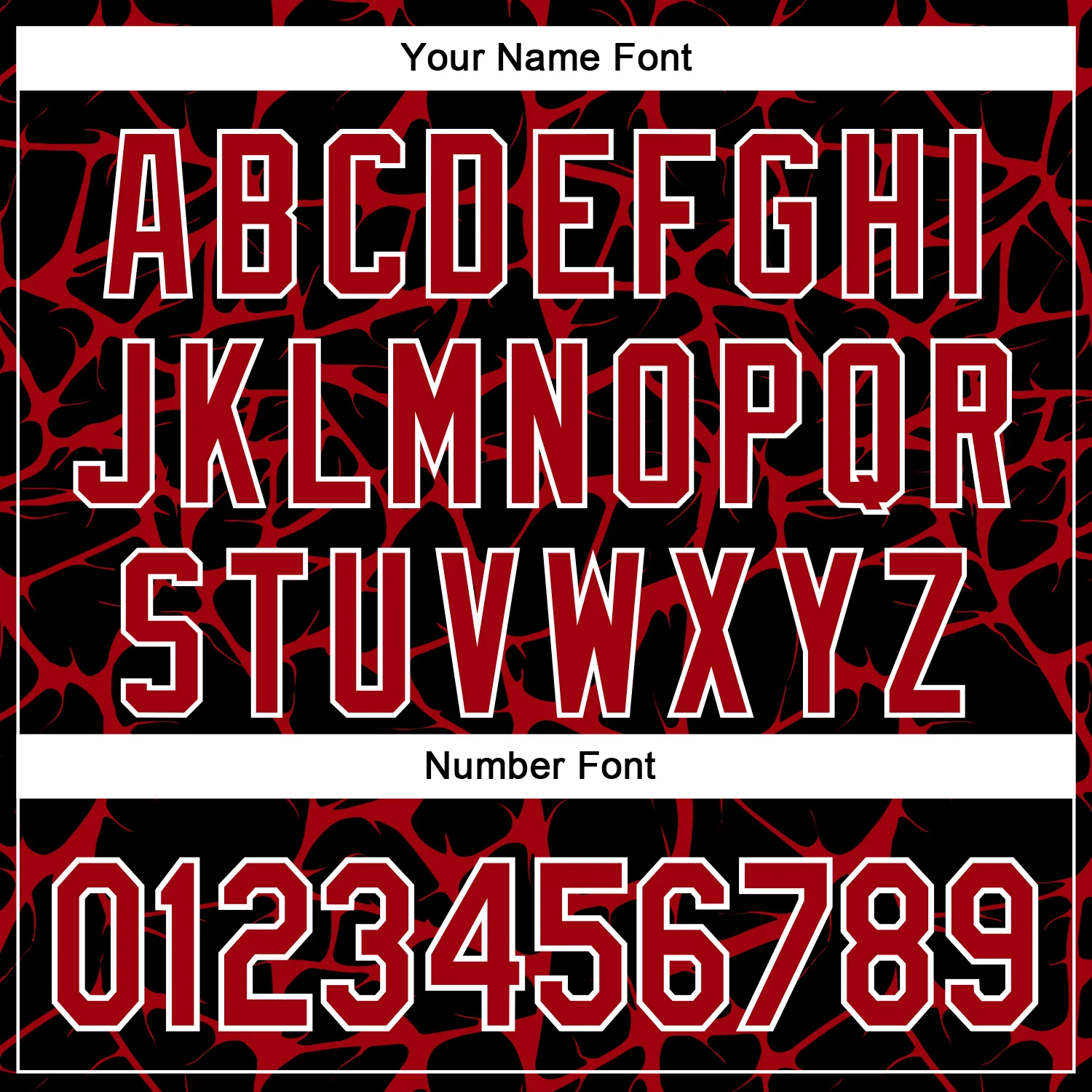 Custom Black Red-White Abstract Network Bomber Full-Snap Varsity Letterman Hoodie Jacket - Image 6