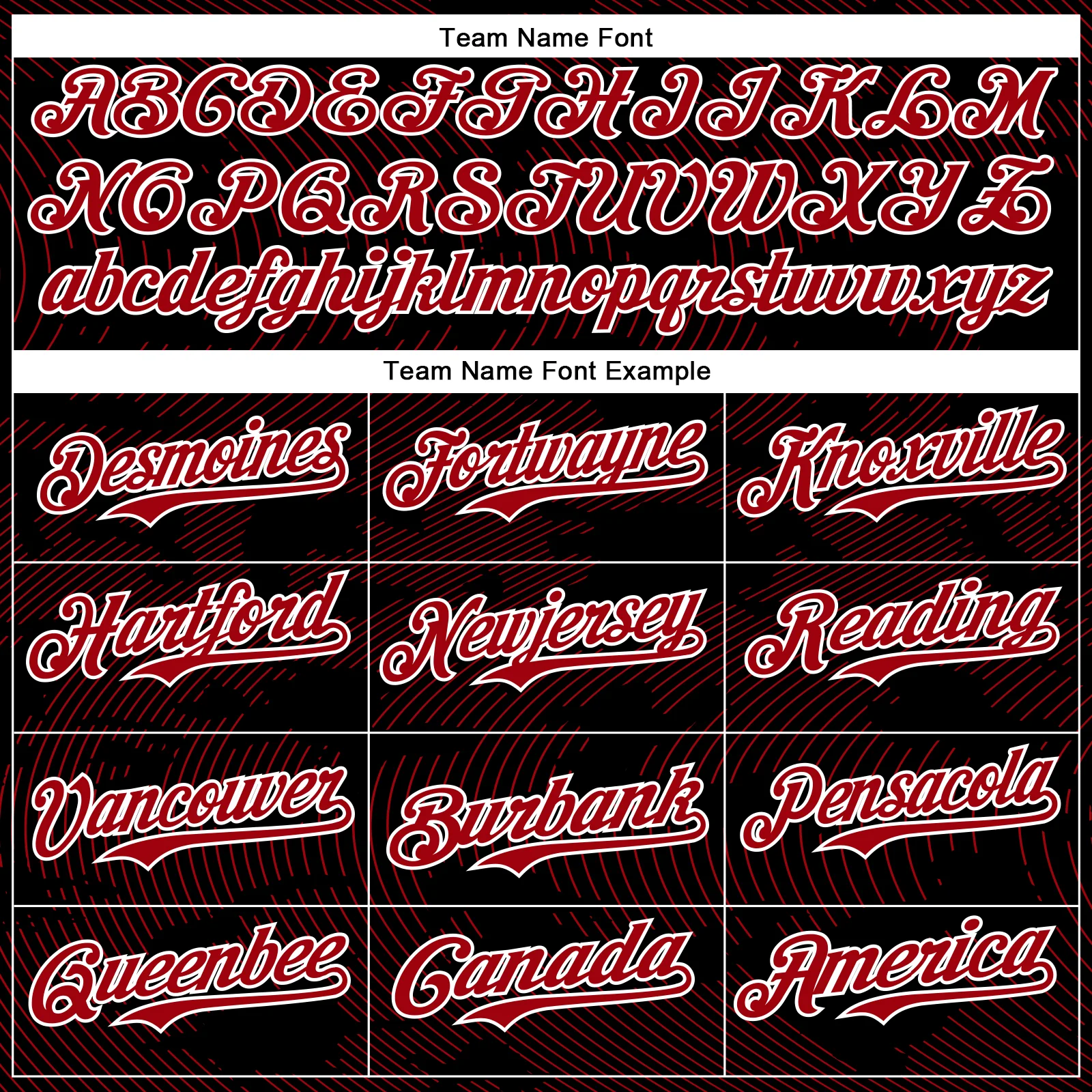 Custom Black Red-White Curve Lines Bomber Full-Snap Varsity Letterman Hoodie Jacket - Image 5