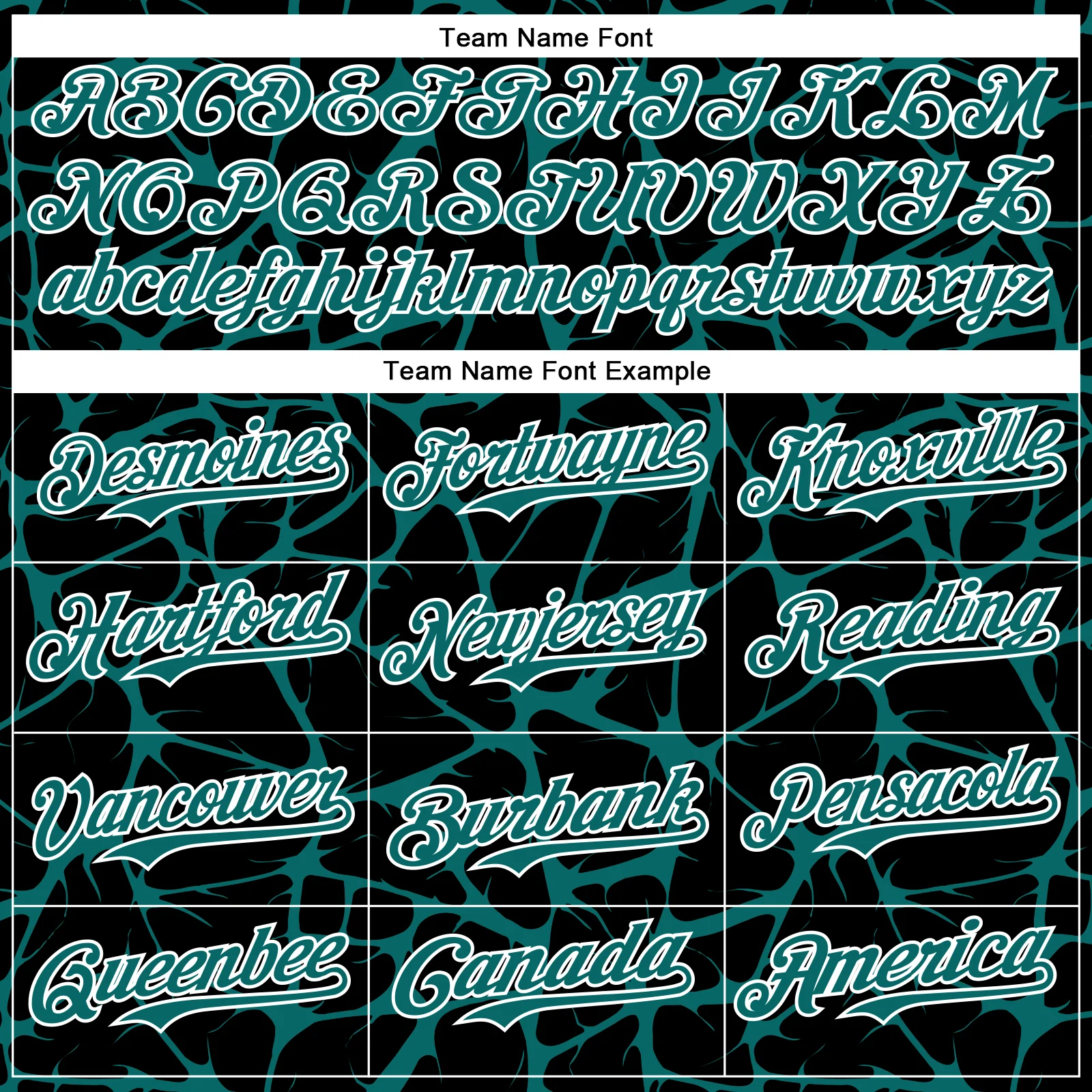 Custom Black Teal-White Abstract Network Bomber Full-Snap Varsity Letterman Hoodie Jacket - Image 5