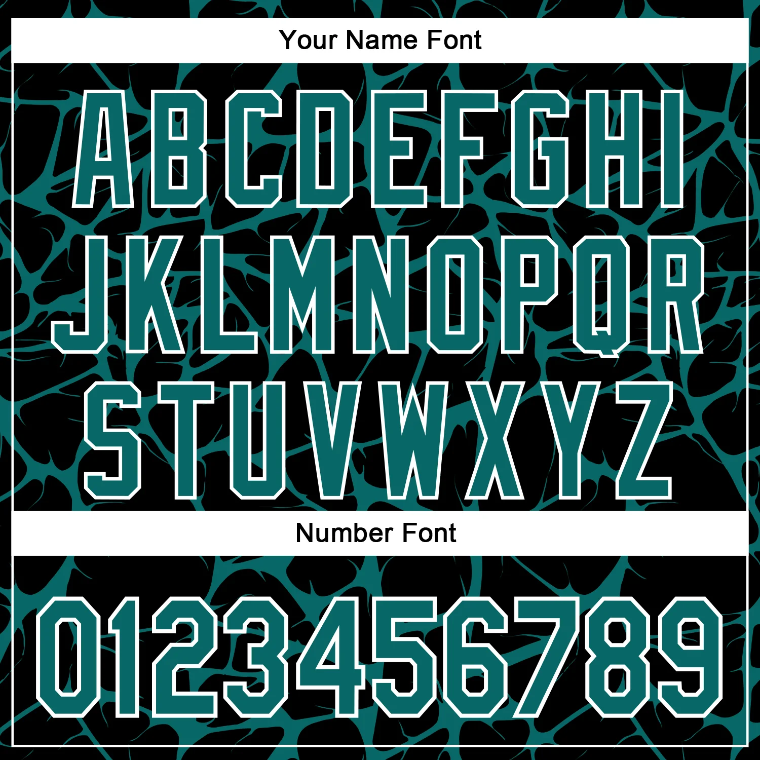 Custom Black Teal-White Abstract Network Bomber Full-Snap Varsity Letterman Hoodie Jacket - Image 6
