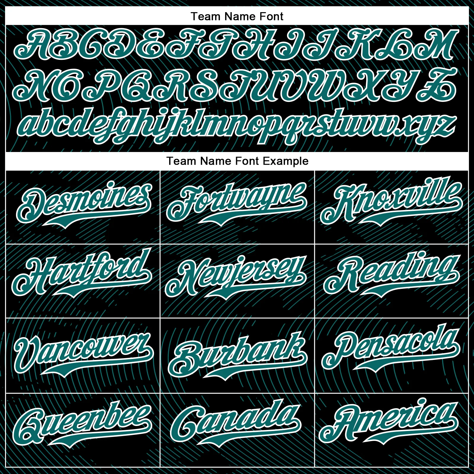 Custom Black Teal-White Curve Lines Bomber Full-Snap Varsity Letterman Hoodie Jacket - Image 5