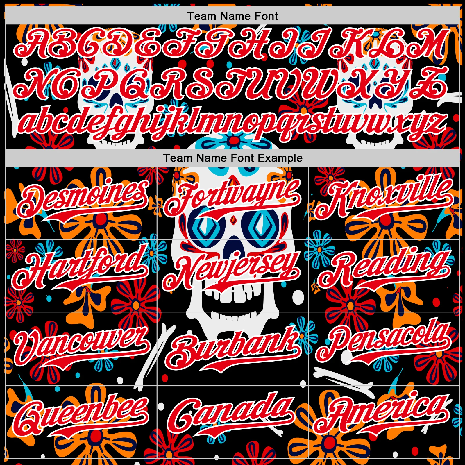 Custom Kelly Green Fire Red-White 3D Mexican Festival Flower And Skull Cinco de Mayo Authentic Baseball Jersey - Image 4