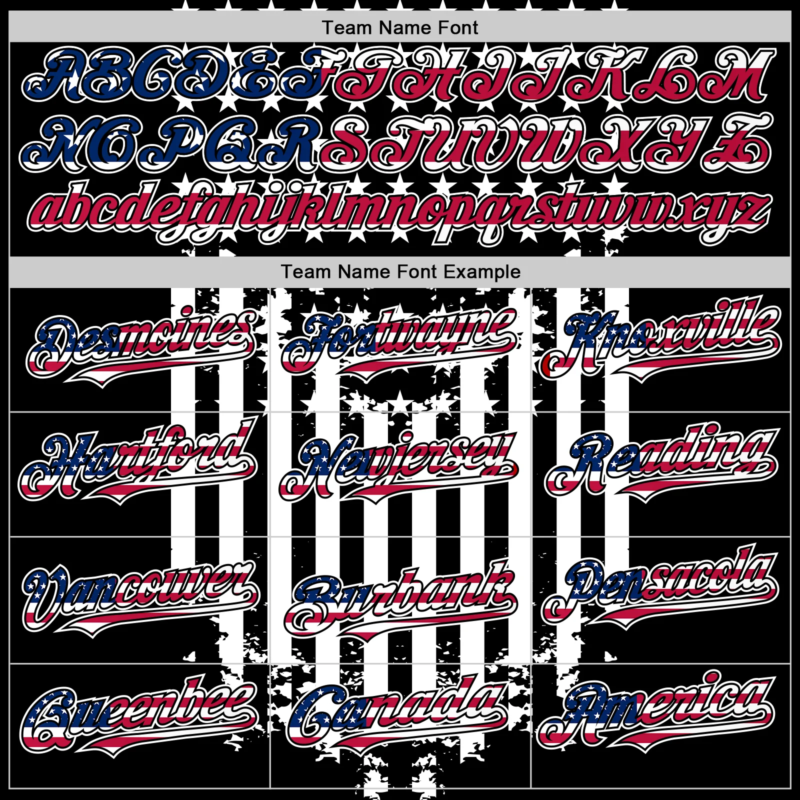 Custom Black USA Flag-White 3D Retro American Flag Authentic Baseball Jersey - Image 4