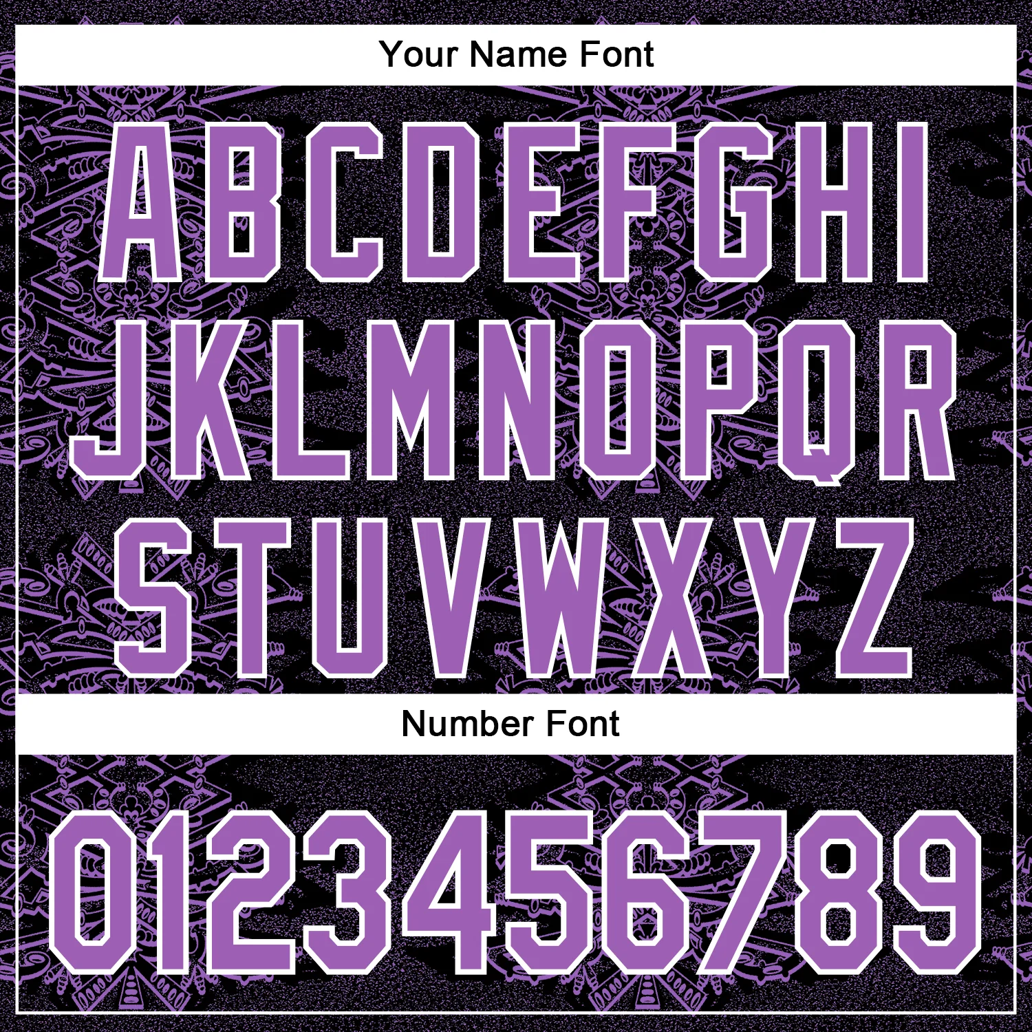 Custom Black Medium Purple-White 3D KYLMAX HUBTUHAN Authentic Baseball Jersey - Image 5
