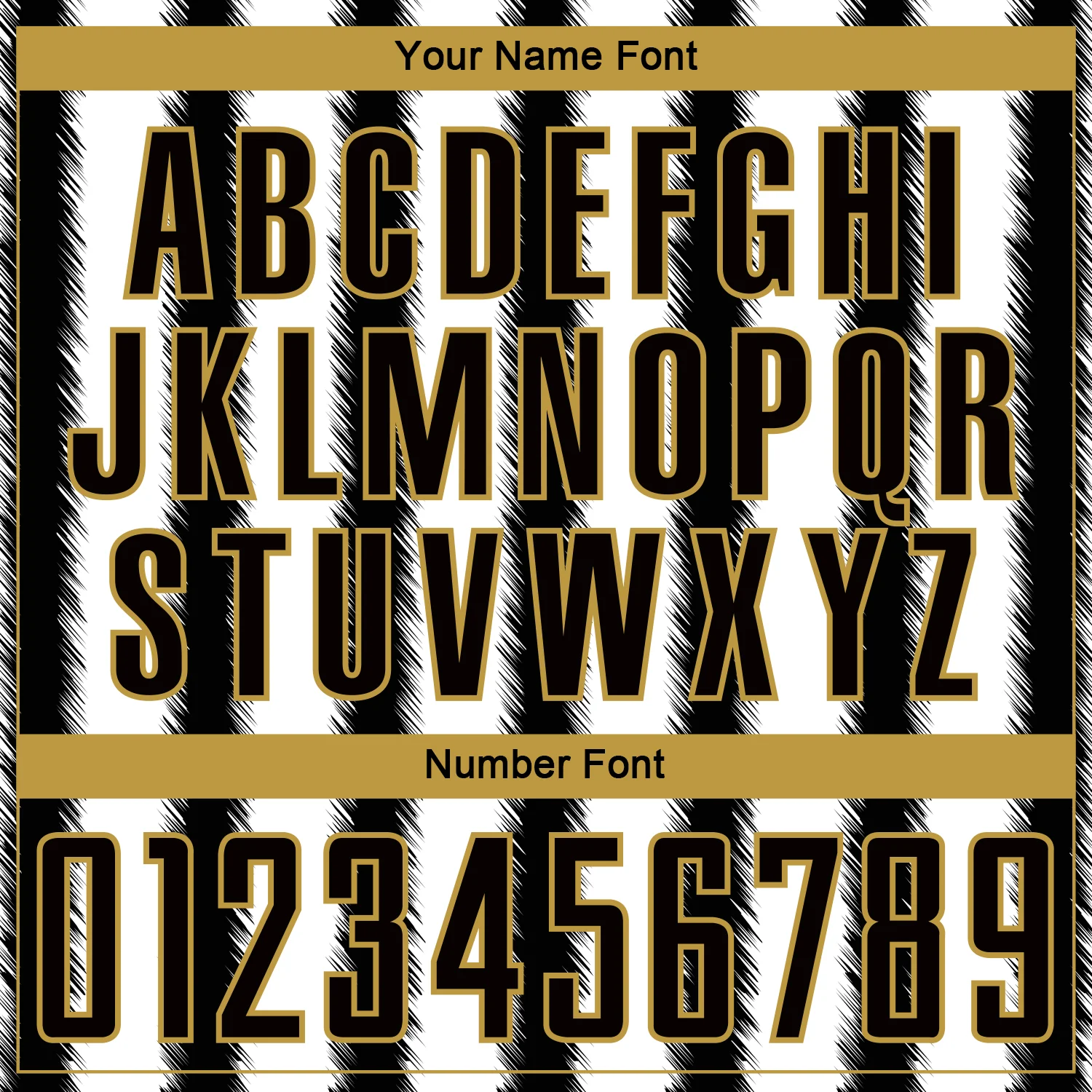 Custom Black White-Old Gold Line Sublimation Soccer Uniform Jersey - Image 6
