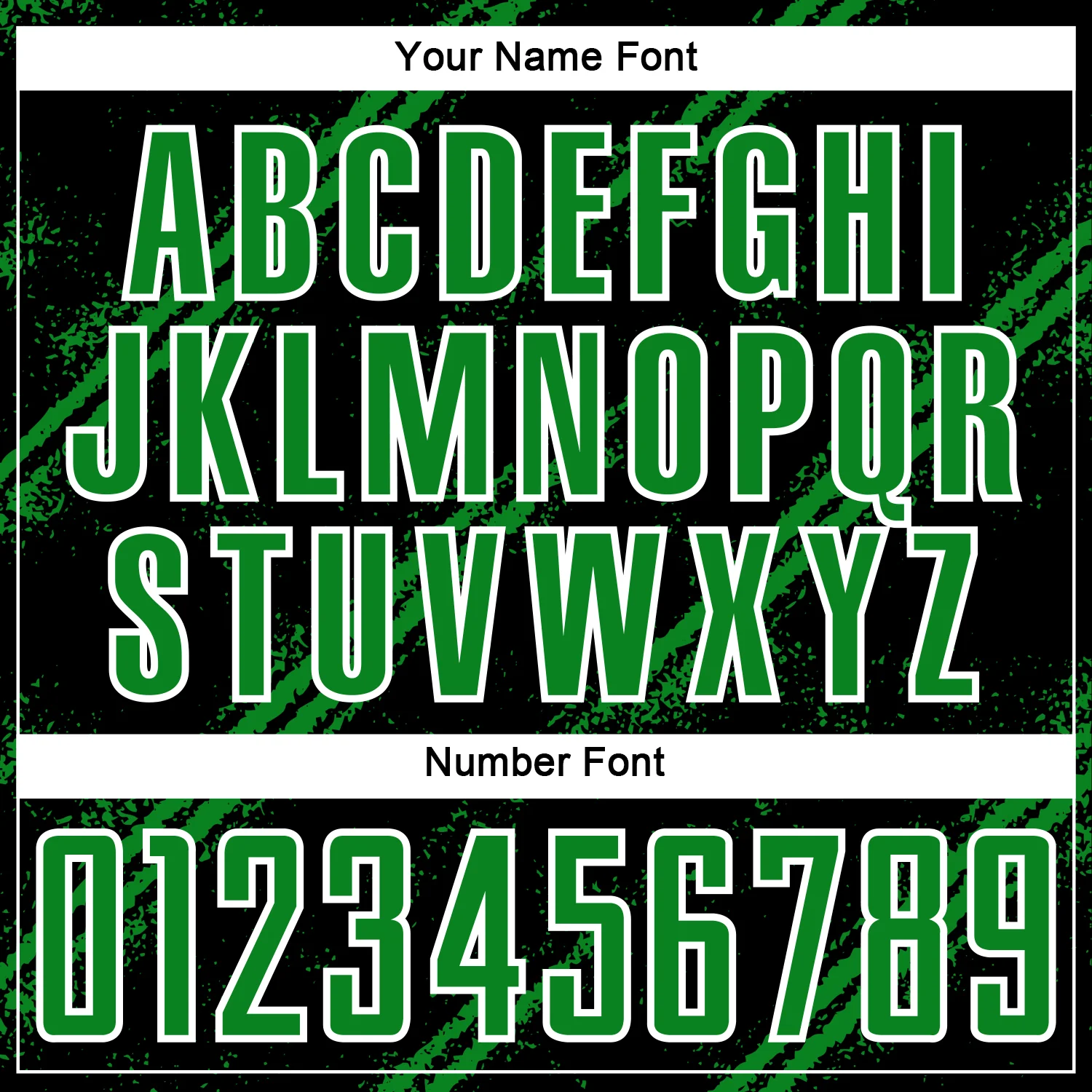 Custom Black Grass Green-White Abstract Fragment Art Splash Sublimation Soccer Uniform Jersey - Image 6
