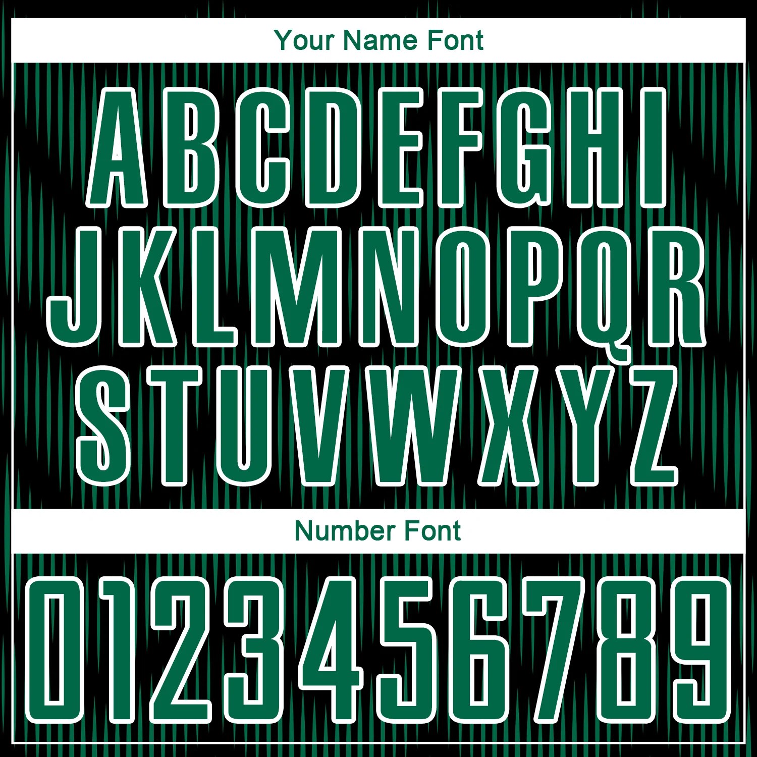 Custom Black Kelly Green-White Line Sublimation Soccer Uniform Jersey - Image 6