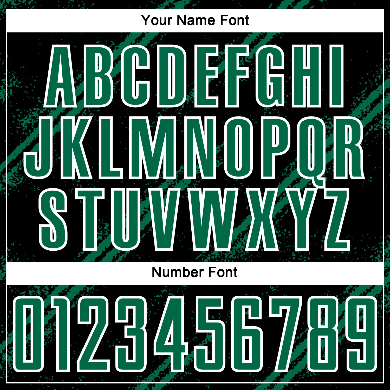 Custom Black Kelly Green-White Abstract Fragment Art Splash Sublimation Soccer Uniform Jersey - Image 6