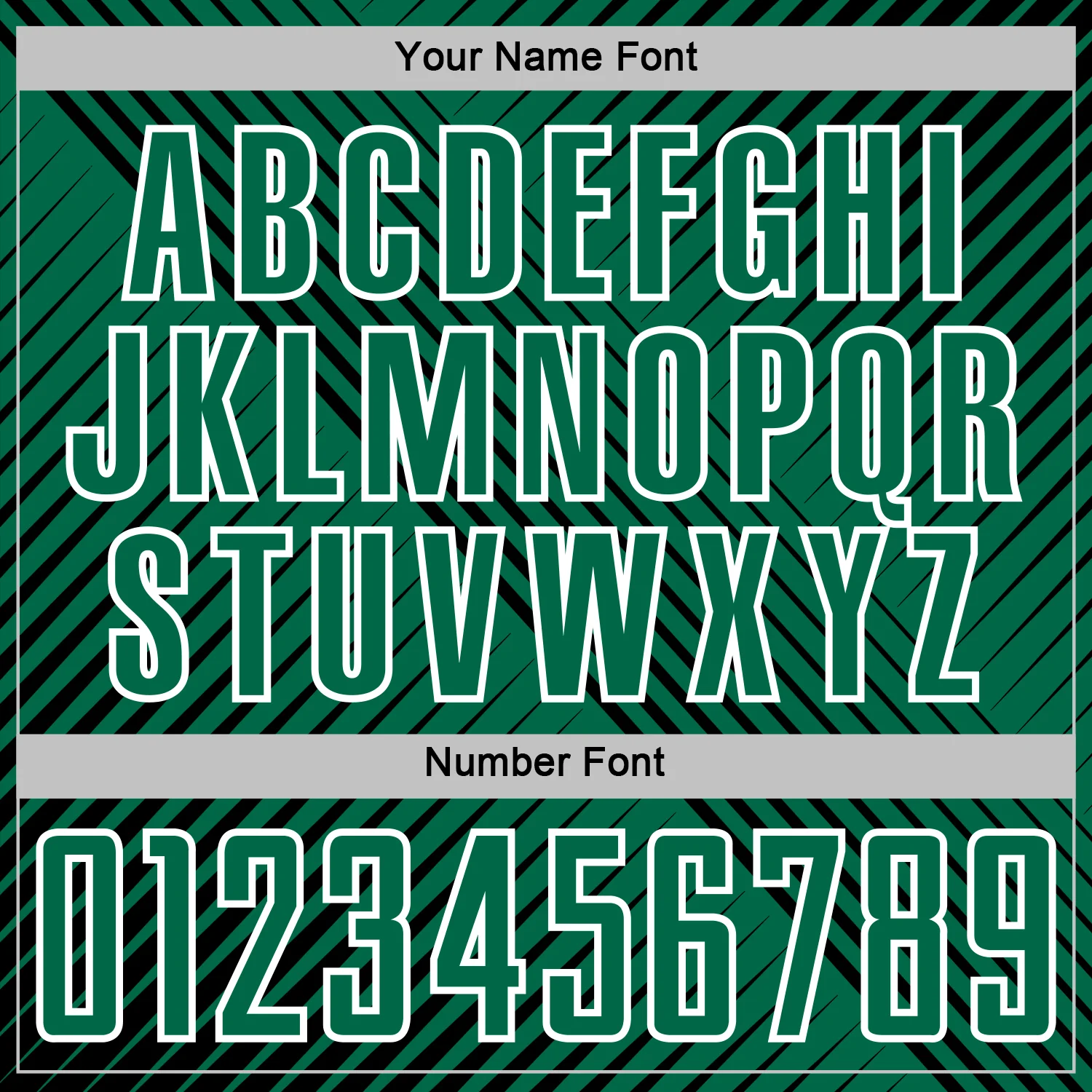 Custom Black Kelly Green-White Line Sublimation Soccer Uniform Jersey - Image 6