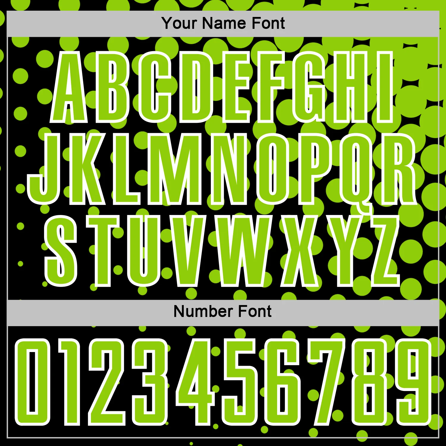 Custom Black Neon Green-White Modern Polka Dot Sublimation Soccer Uniform Jersey - Image 6