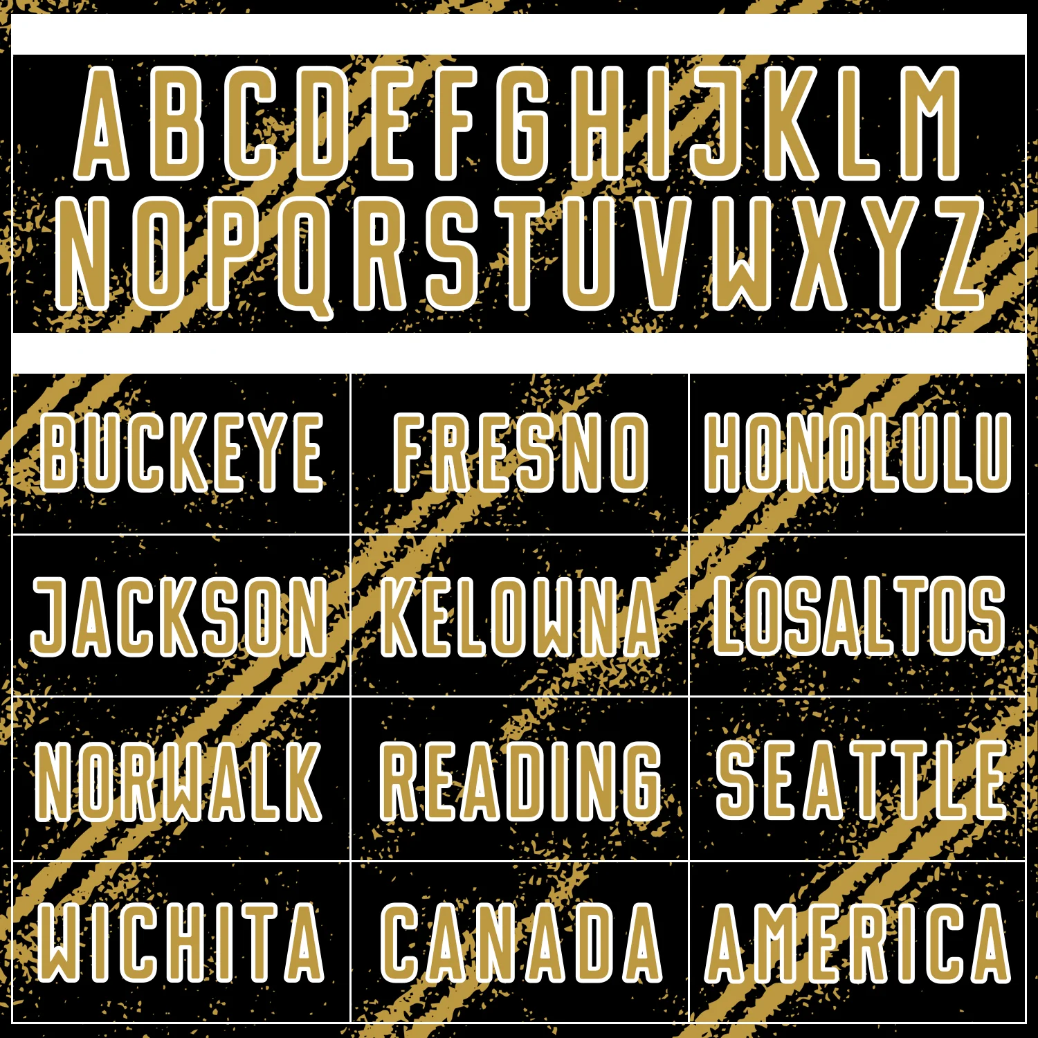 Custom Black Old Gold-White Abstract Fragment Art Splash Sublimation Soccer Uniform Jersey - Image 5
