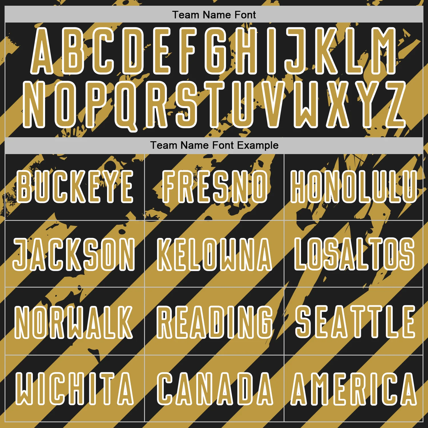 Custom Black Old Gold-White Distressed Diagonal Stripe Pattern Sports Sublimation Soccer Uniform Jersey - Image 5