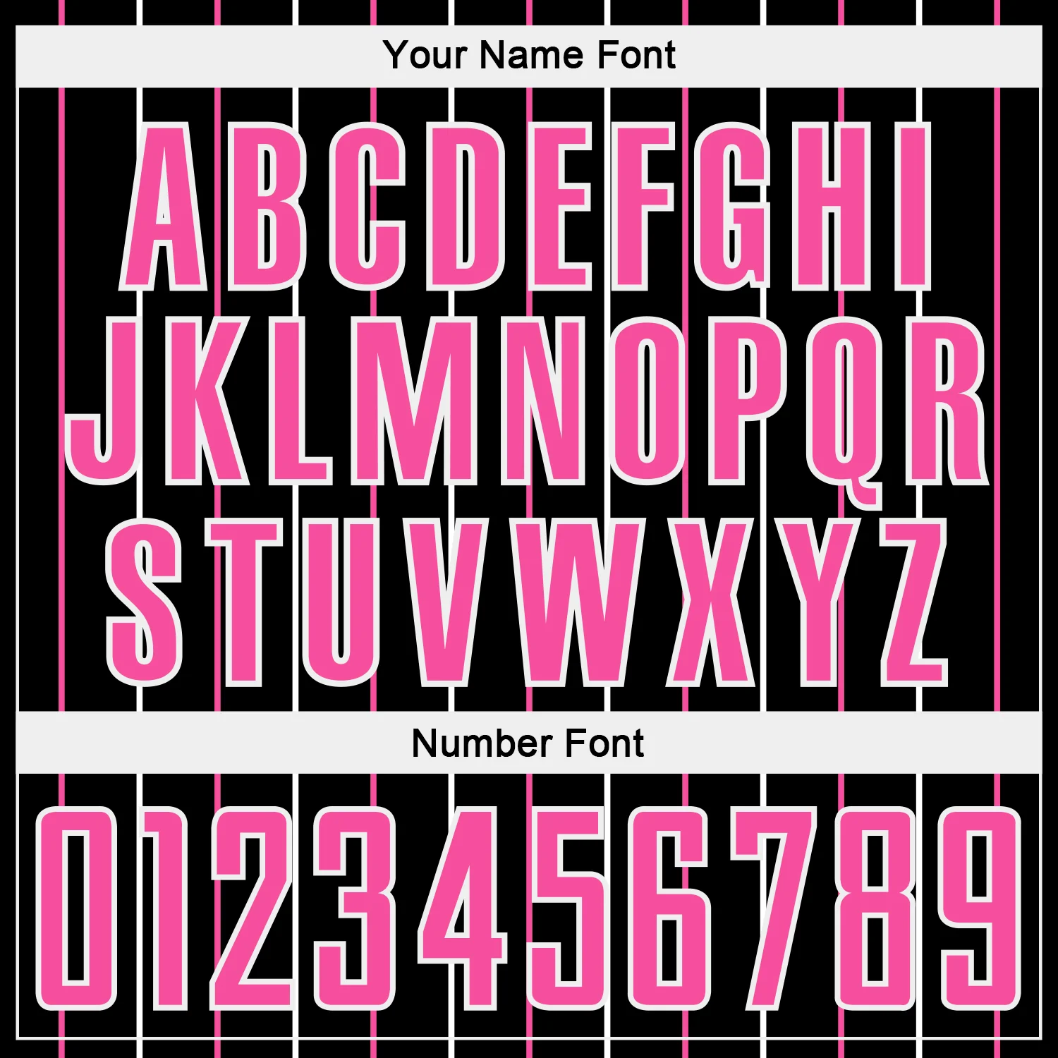 Custom Black Pink-White France Vertical Pinstripe Sublimation Soccer Uniform Jersey - Image 6