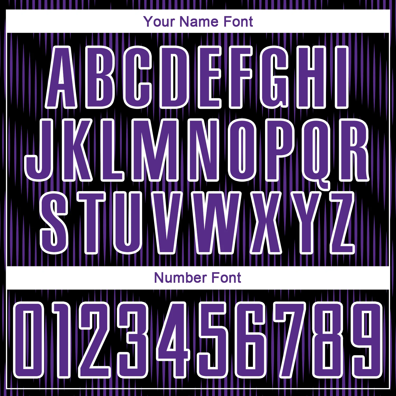 Custom Black Purple-White Line Sublimation Soccer Uniform Jersey - Image 6