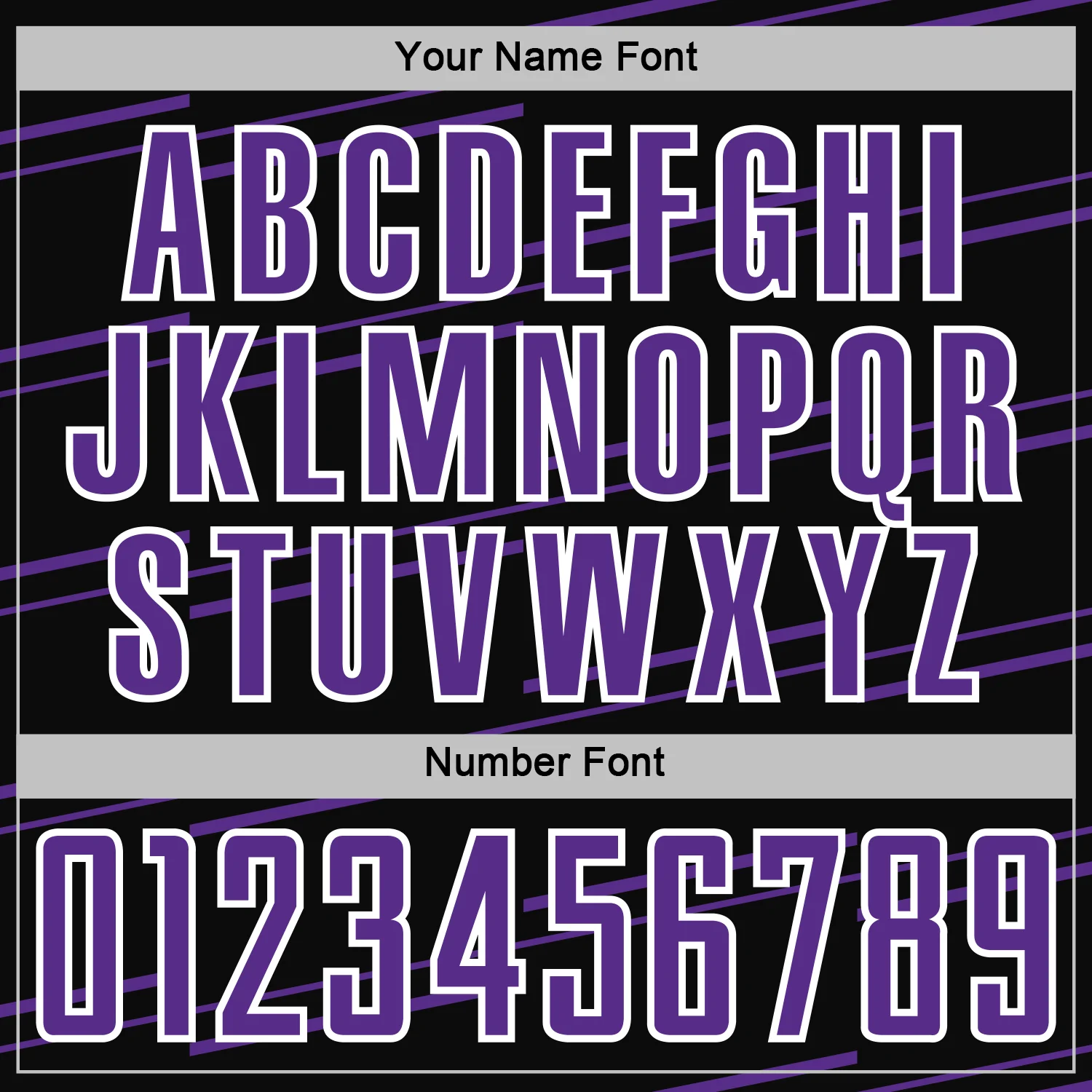 Custom Black Purple-White Diagonal Pinstripes Lines Sports Sublimation Soccer Uniform Jersey - Image 6