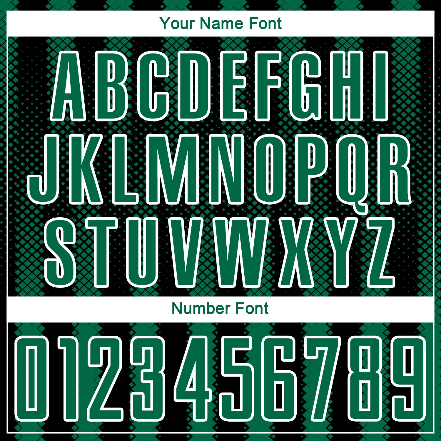 Custom Black Kelly Green-White Geometric Shape Sublimation Soccer Uniform Jersey - Image 6
