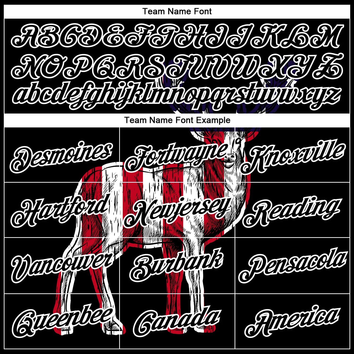 Custom Black White 3D Animal Deer Hunting American Flag Long Sleeve Performance T-Shirt - Image 3