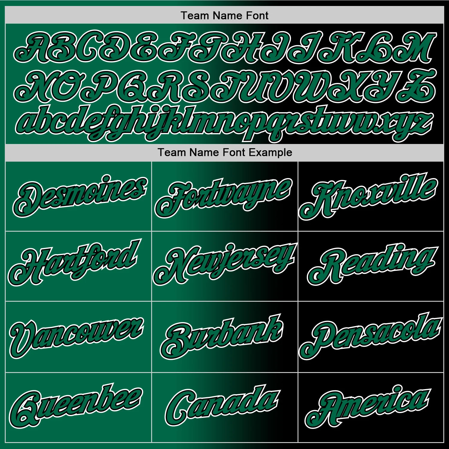 Custom Black Kelly Green-White Gradient Fashion Performance T-Shirt - Image 4