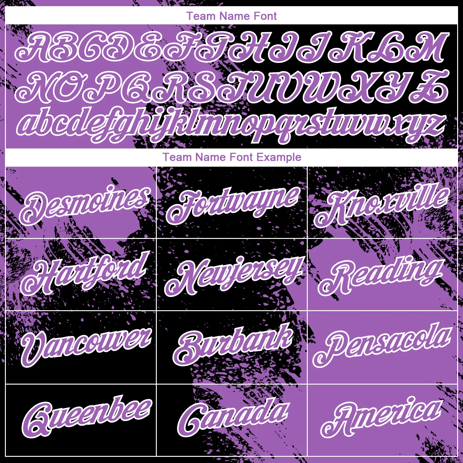 Custom Black Medium Purple-White 3D Pattern Design Abstract Brush Stroke Performance T-Shirt - Image 3