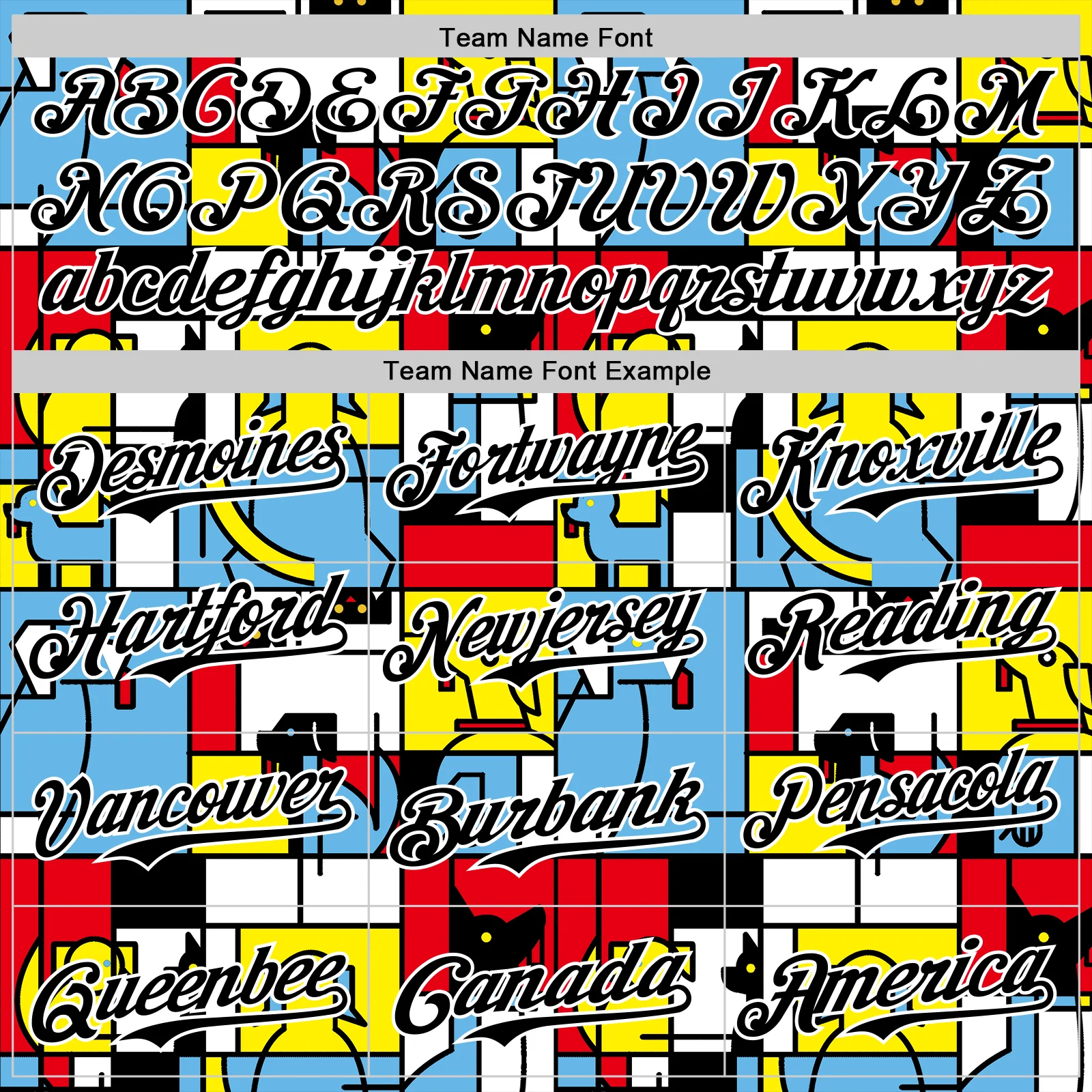 Custom Blue Black-White 3D Tobe Fonseca The Mondrian Dogs Authentic Baseball Jersey - Image 4