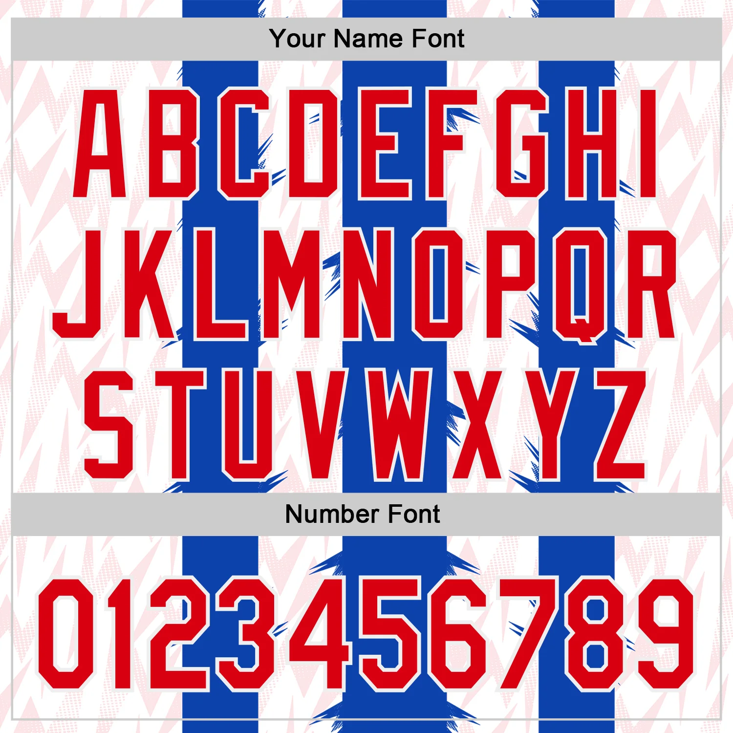 Custom Blue Fire Red-White Texas Flag Stripe City Edition Authentic Baseball Jersey - Image 5