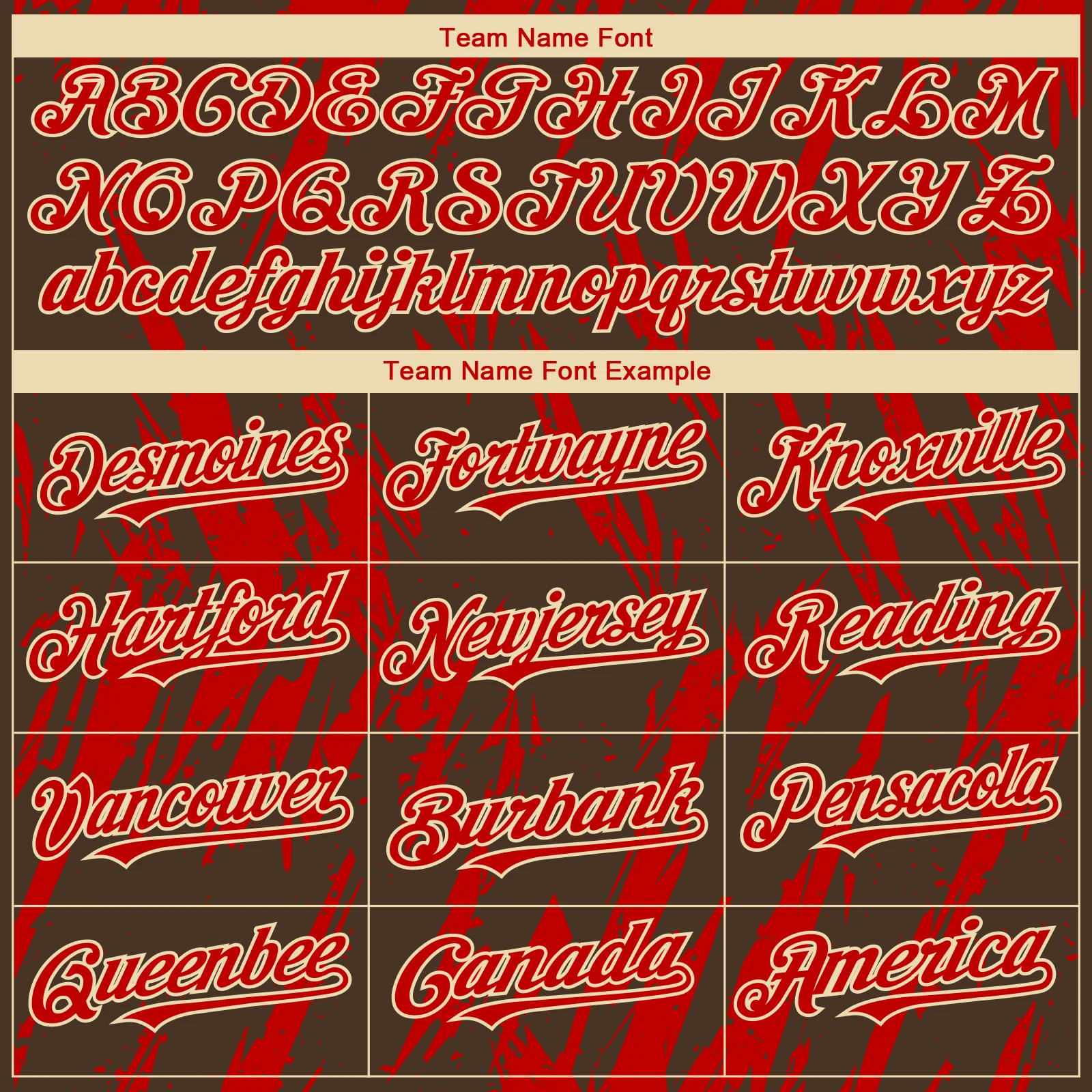Custom Brown Red-White Splatter Torn Sharp Brush Stroke Authentic Baseball Jersey - Image 4