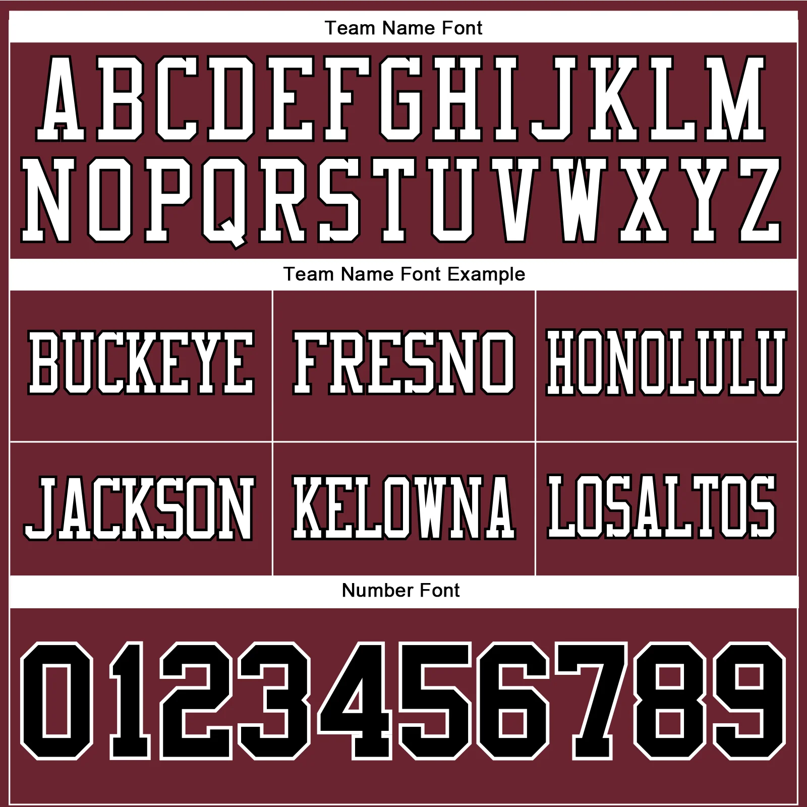 Custom Burgundy Black-White Authentic Football Jersey - Image 4