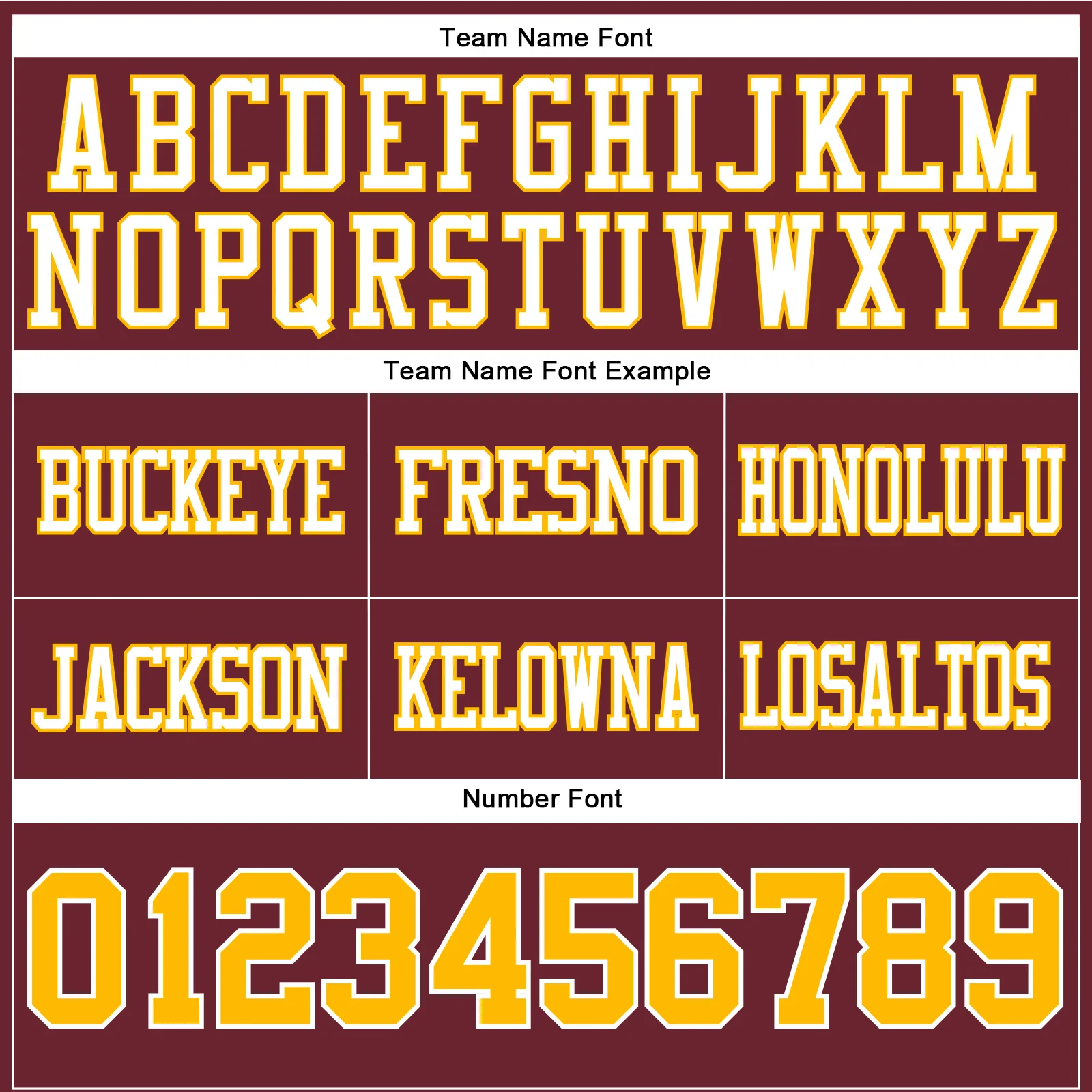 Custom Burgundy Gold-White Authentic Football Jersey - Image 4