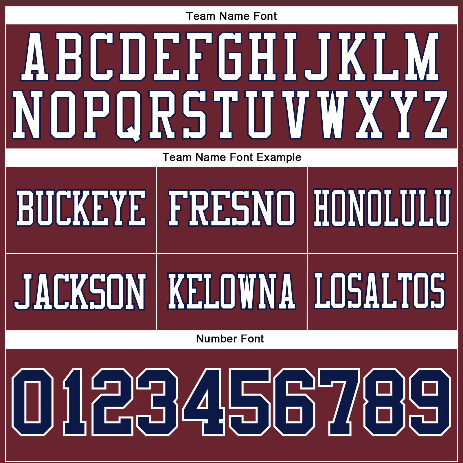 Custom Burgundy Navy-White Authentic Football Jersey - Image 4